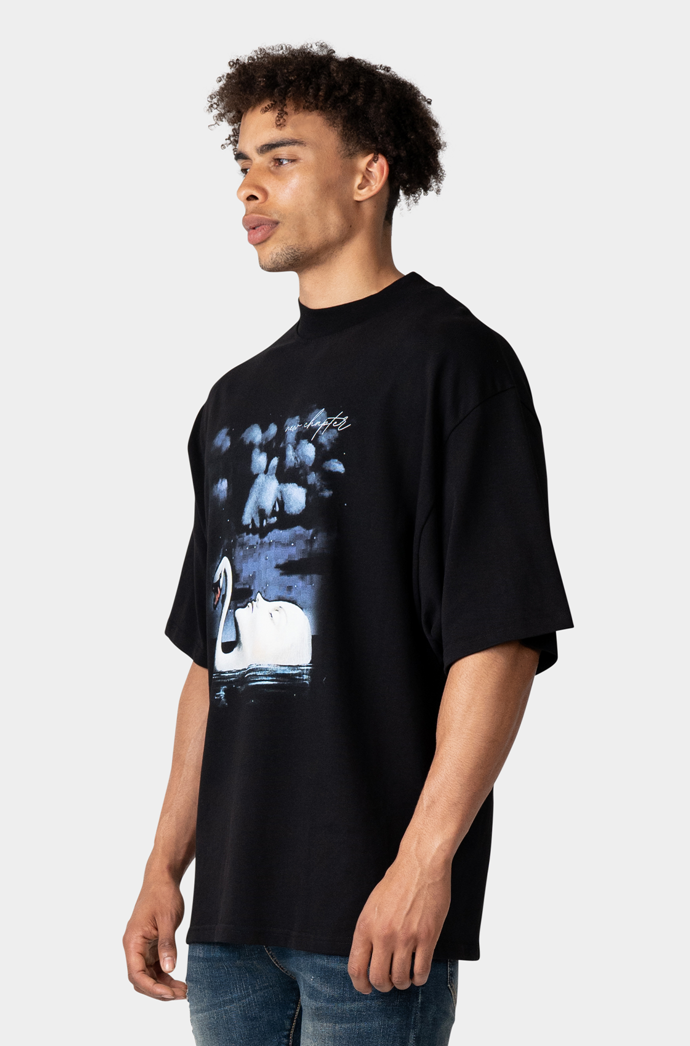 LA DONNA BLACK T-SHIRT