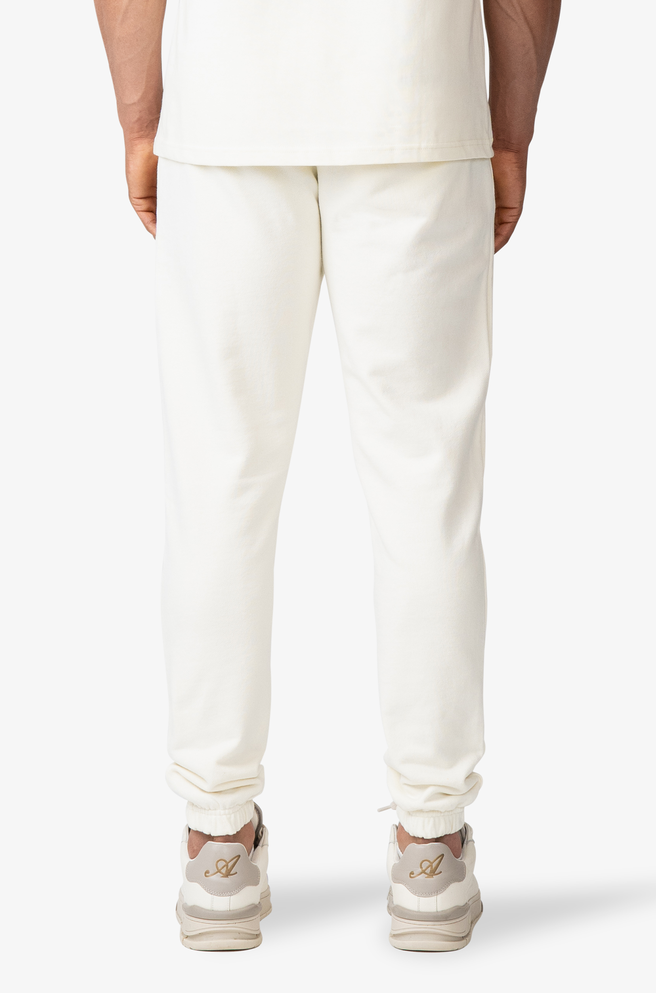 24/7 ESSENTIALS CREAM SWEATPANTS