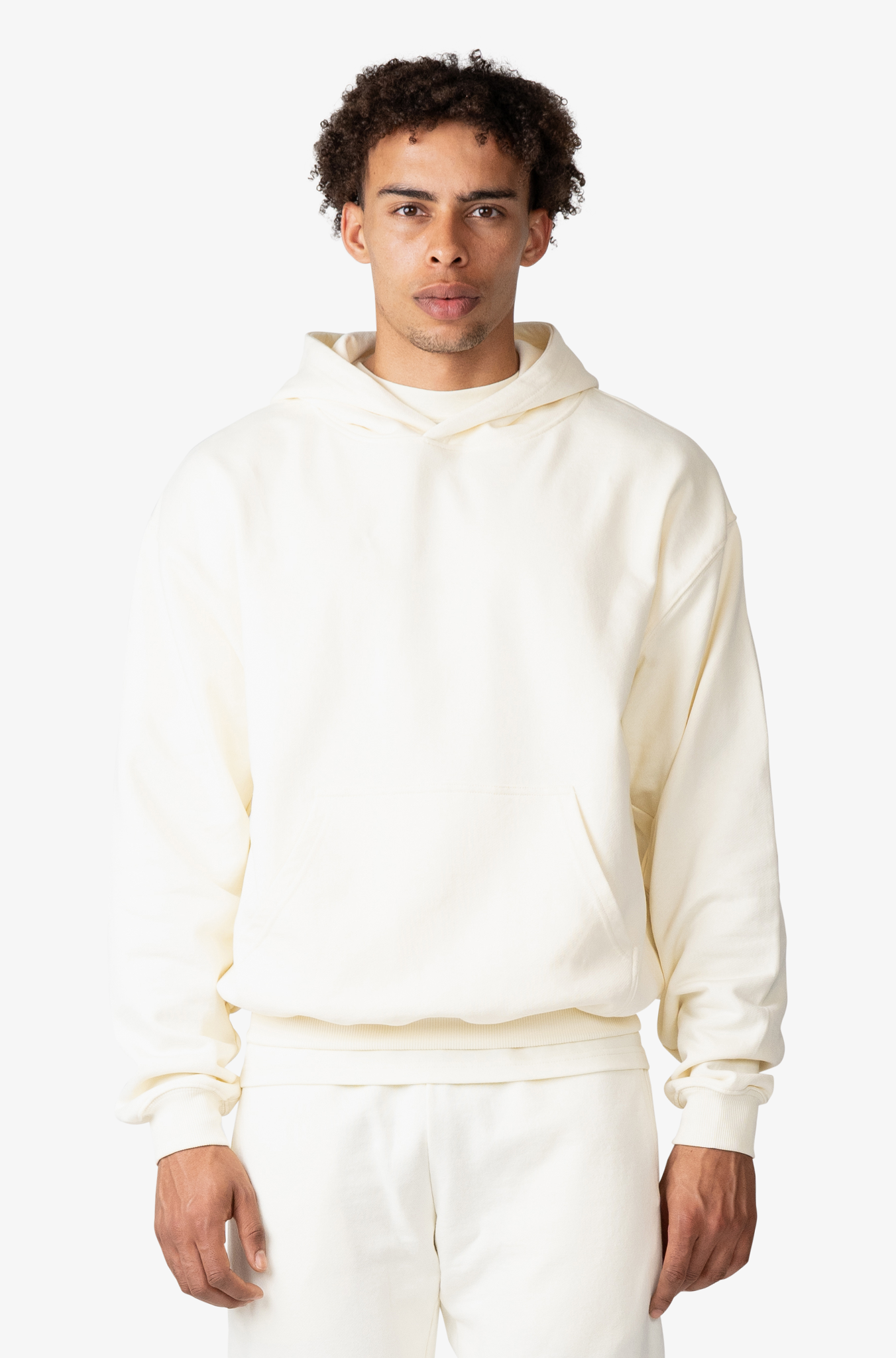 24/7 ESSENTIALS CREAM HOODIE