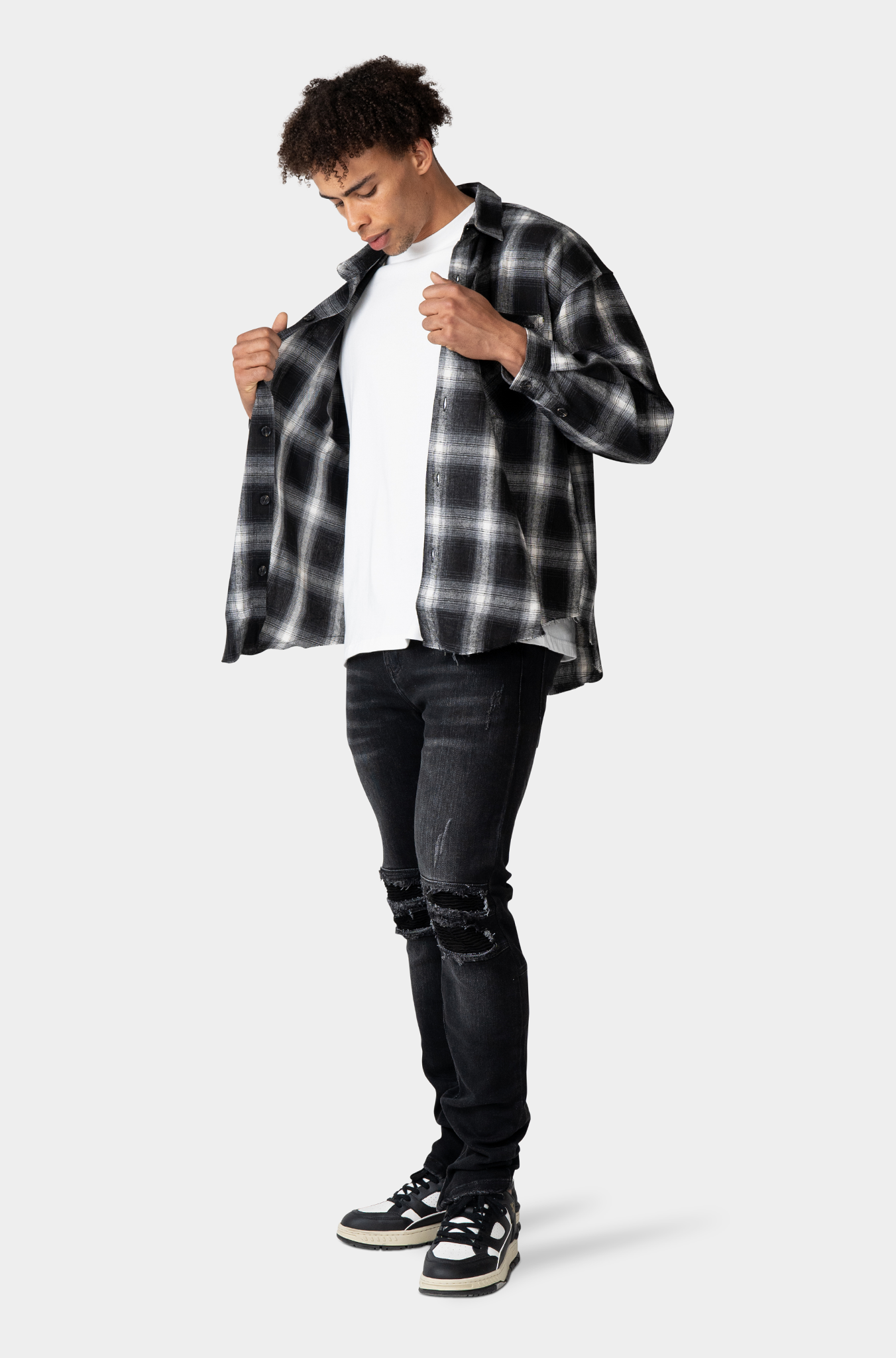 DIEGO BLACK FLANNEL