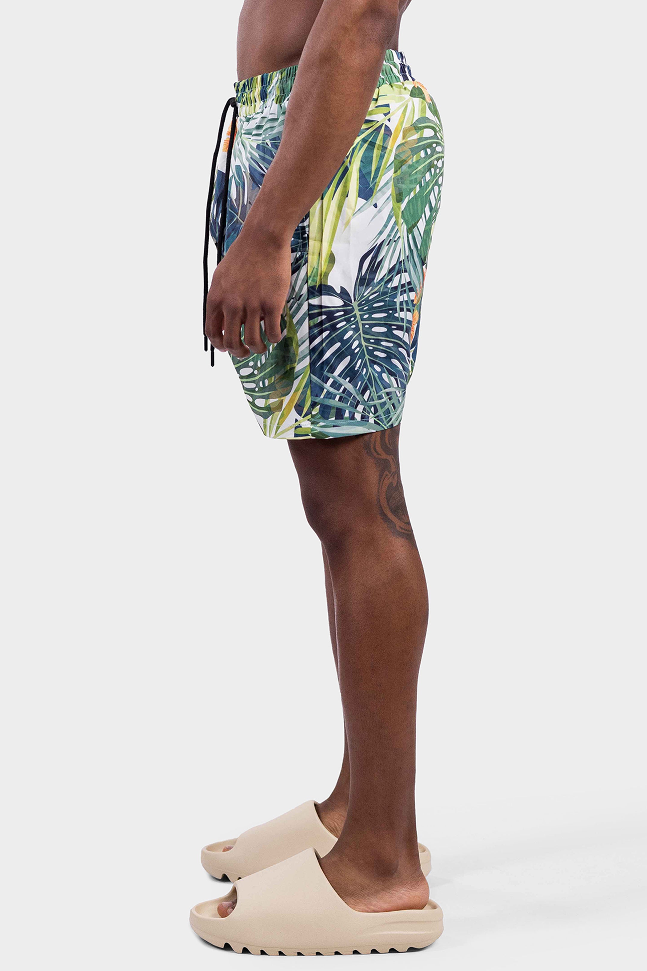 SWIMSHORTS FLORAL PALM