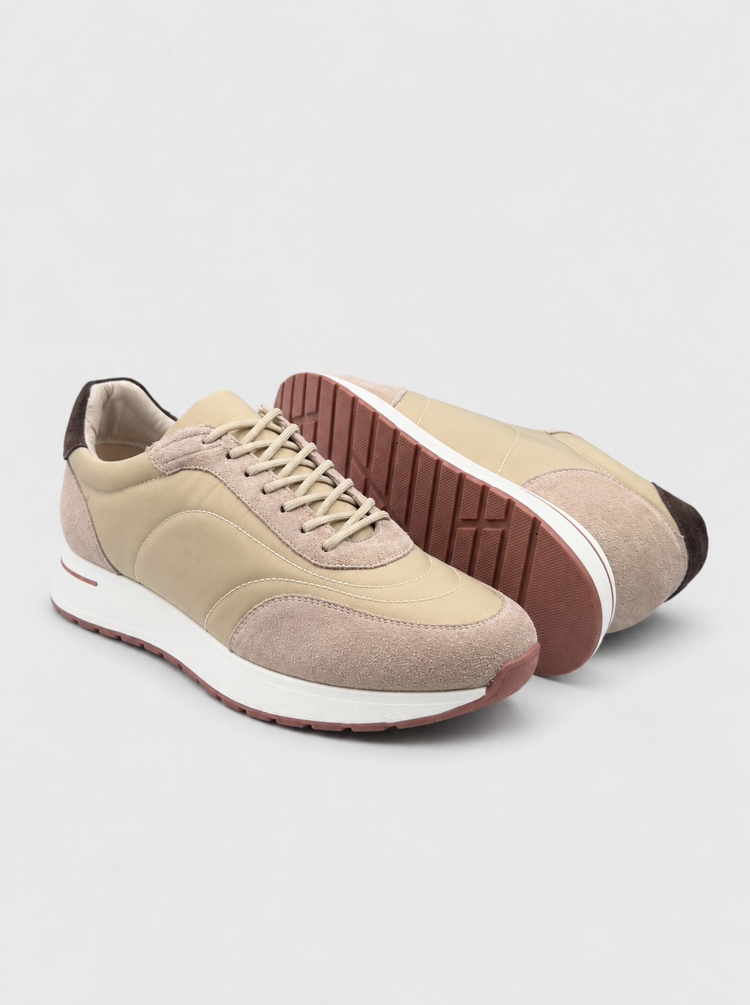 virelli core sneakers taupe