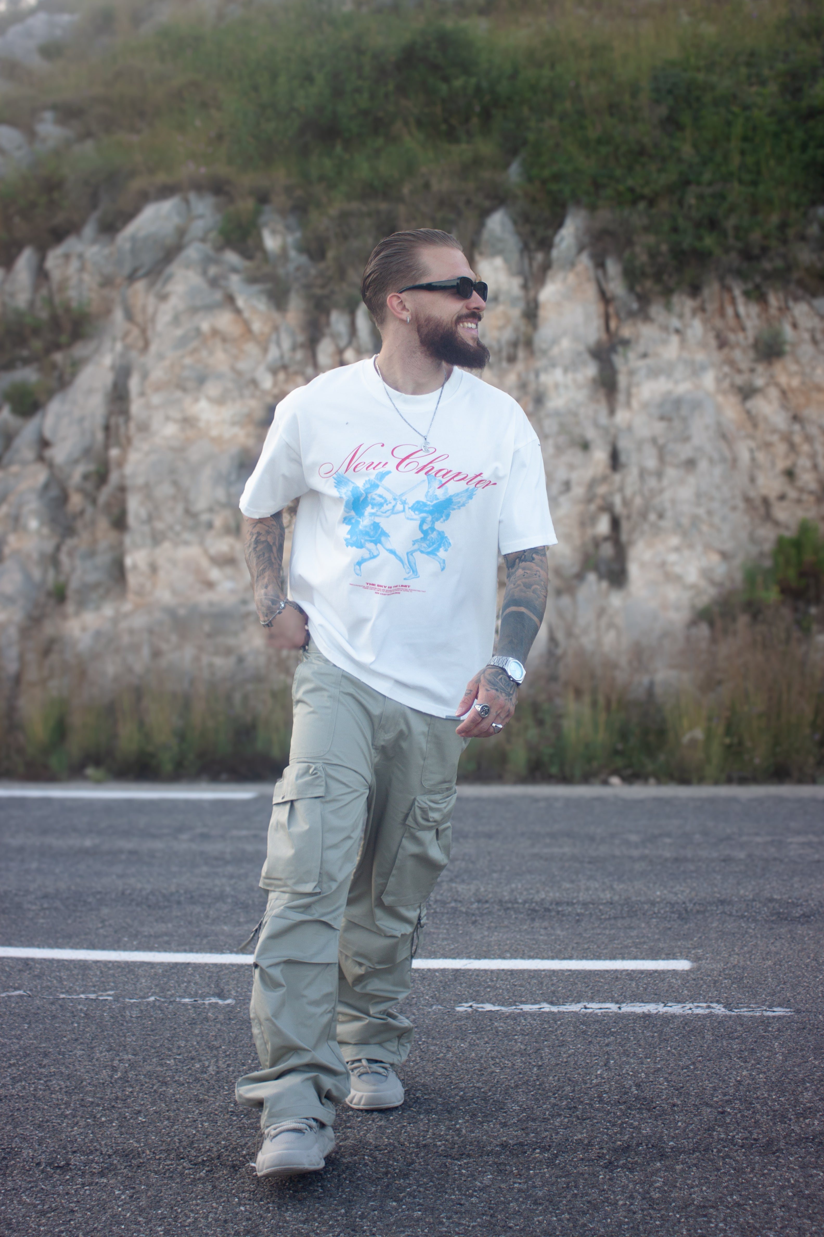 LORENZO PARACHUTE KHAKI