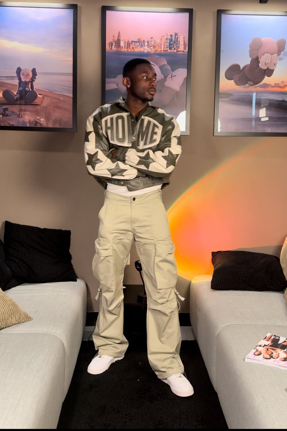 LORENZO PARACHUTE KHAKI