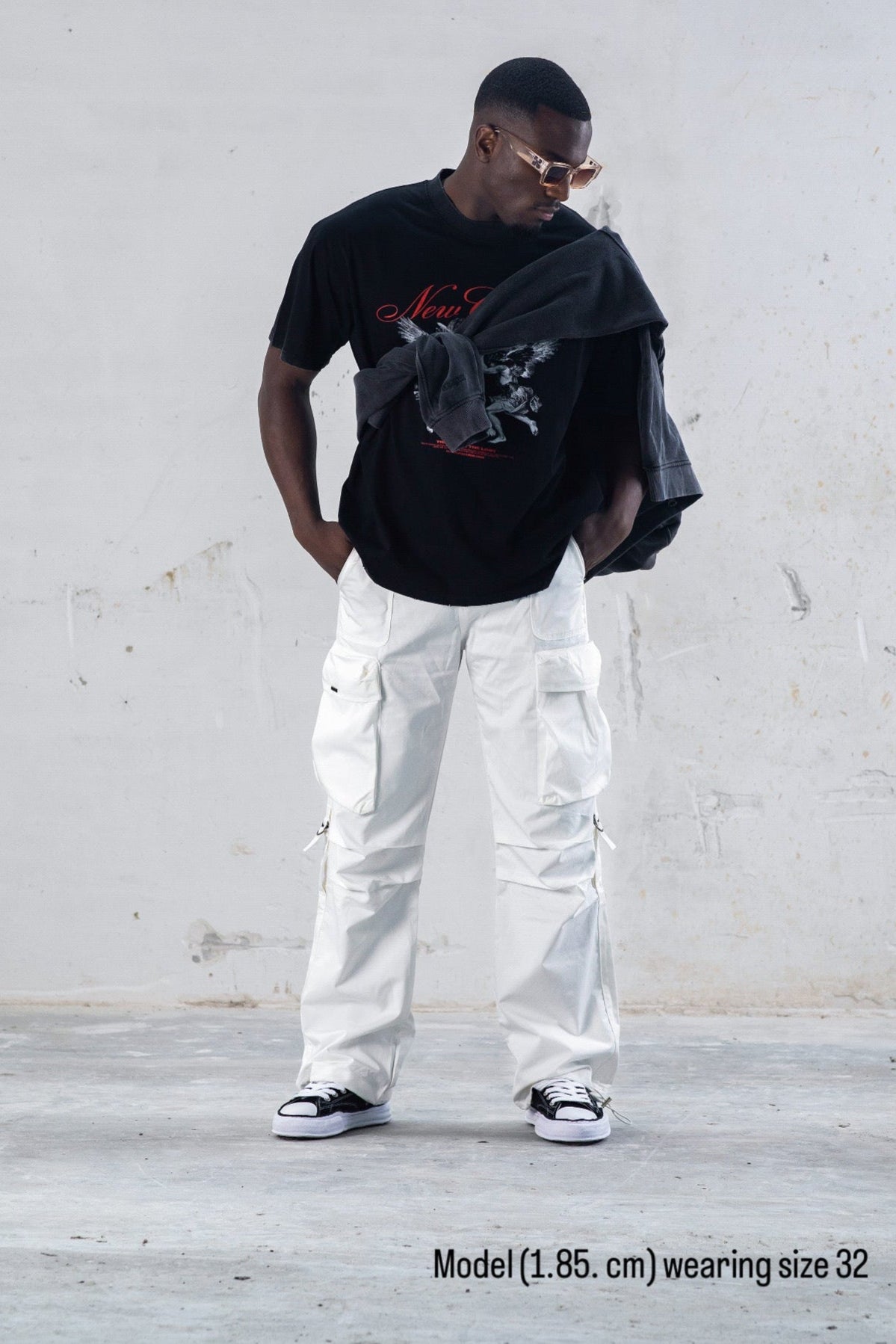 LORENZO PARACHUTE WHITE