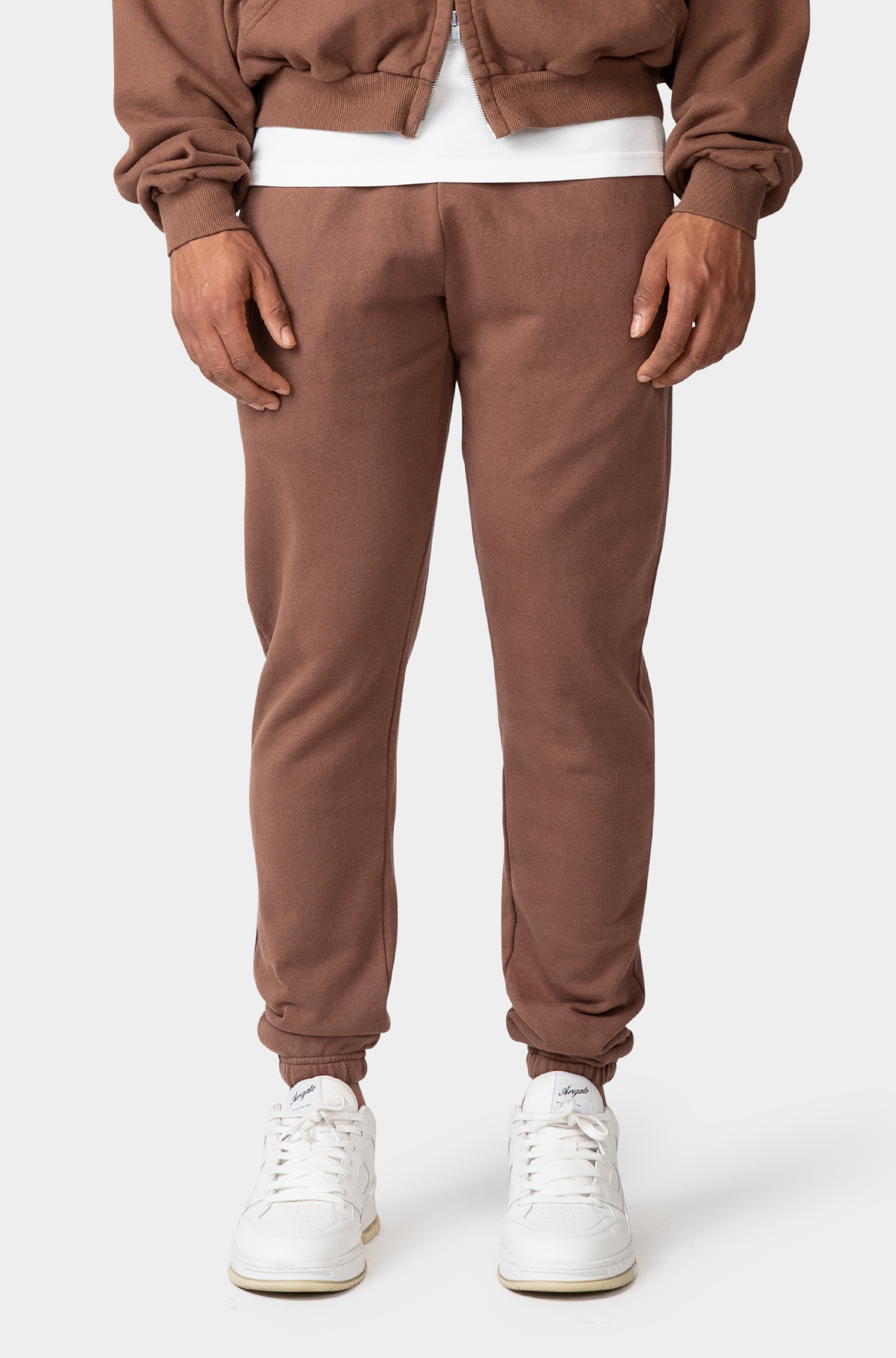 24/7 ESSENTIALS VINTAGE BROWN SWEATPANTS