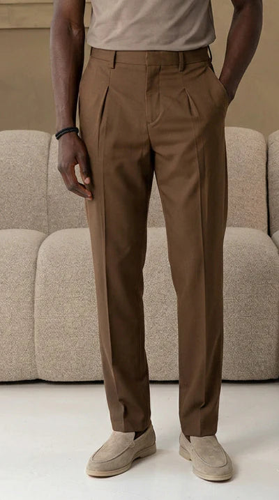 The socrates pants straight brown