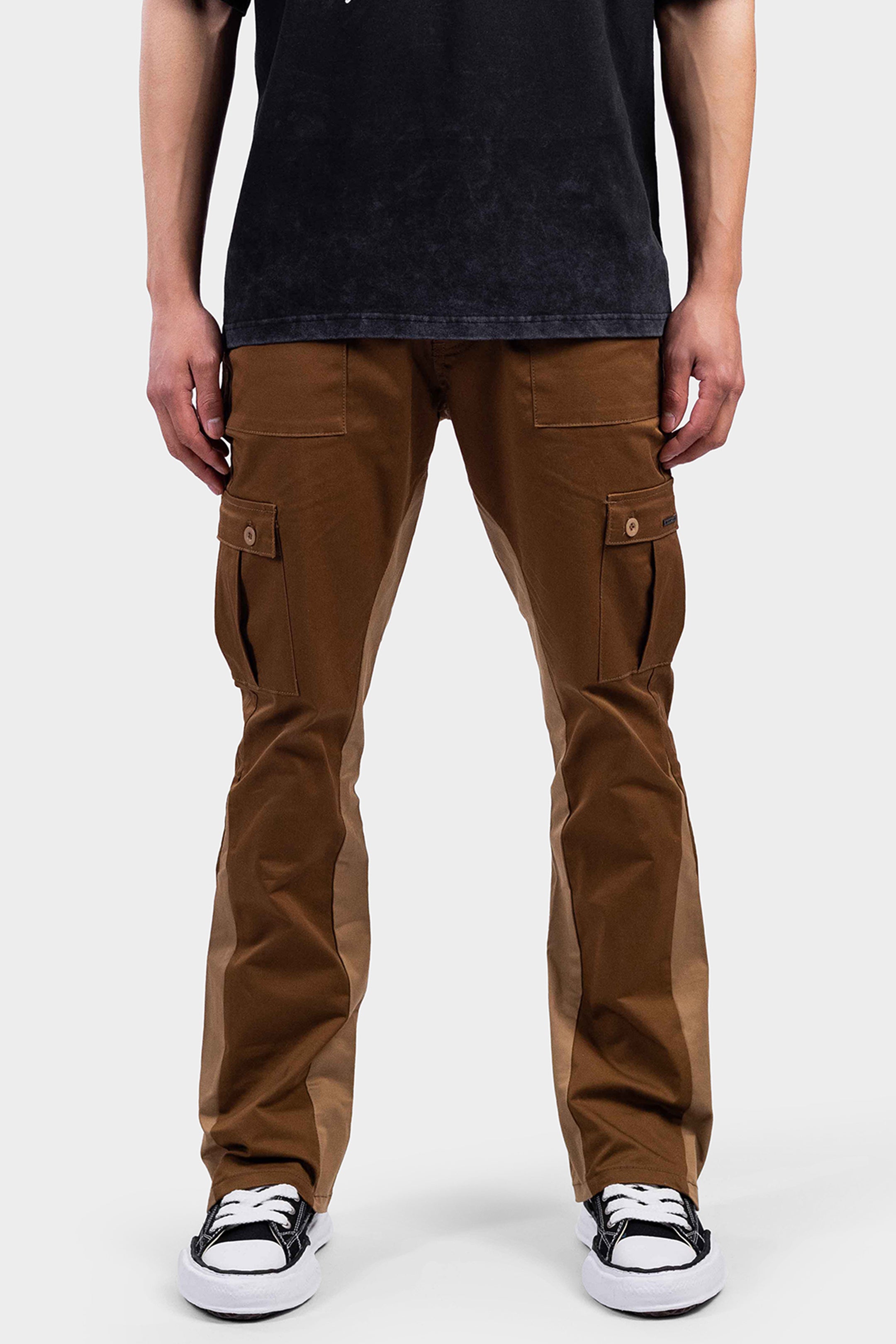 Cargo Flared Pants