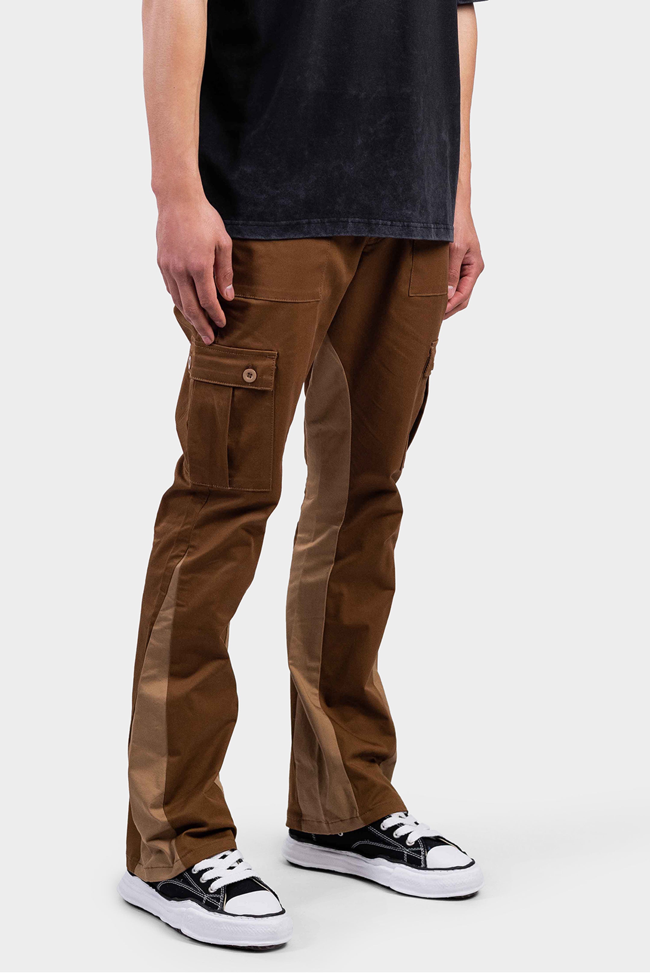 Cargo Flared Pants