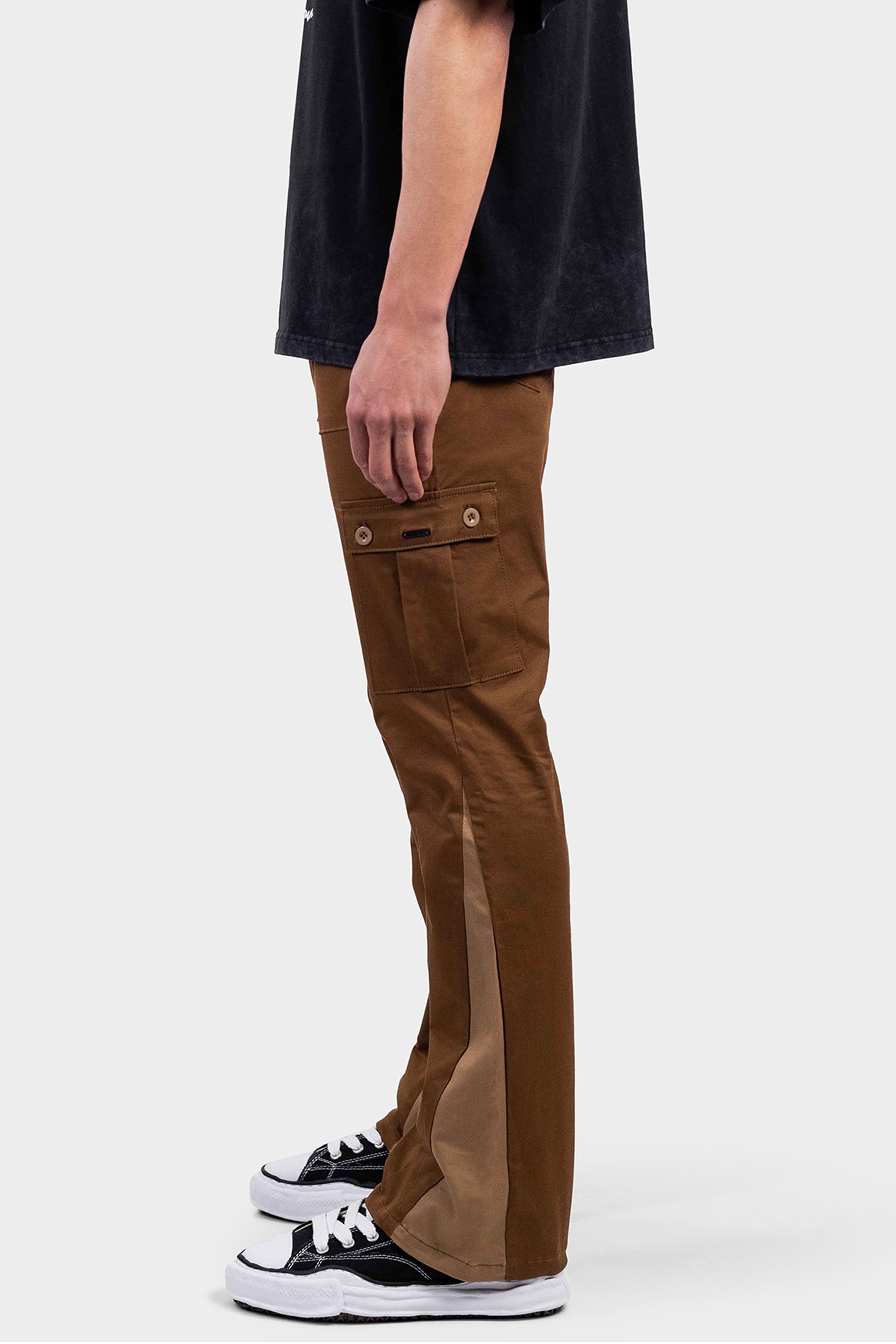 Cargo Flared Pants