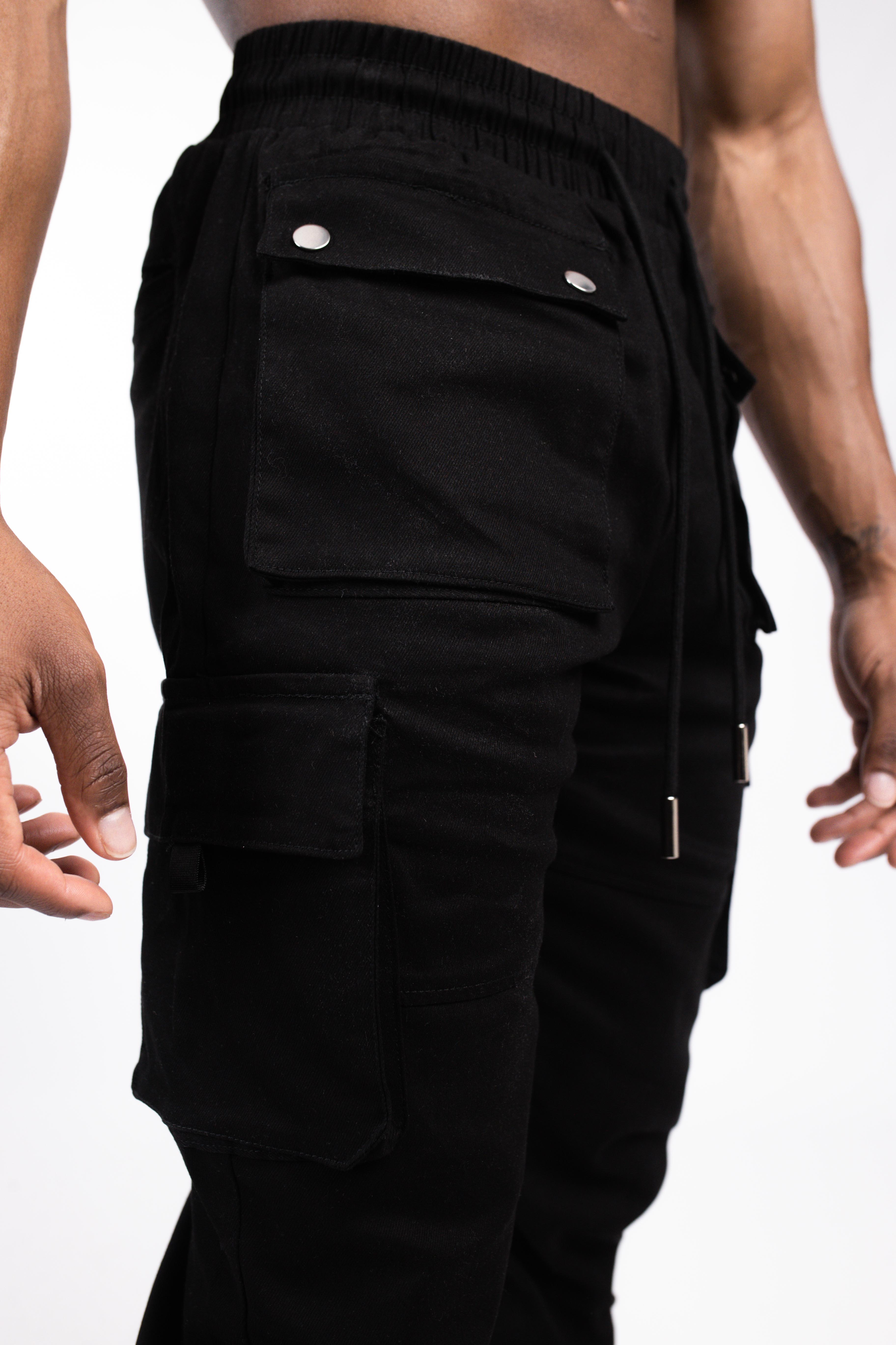 Black Cargo Pants