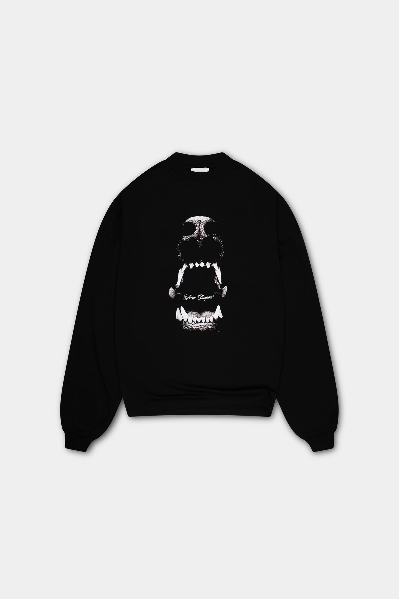 SHADOWED BITE BLACK LONGSLEEVE