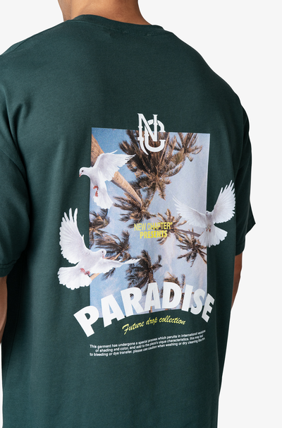 PARADISE WILD GREEN T-SHIRT