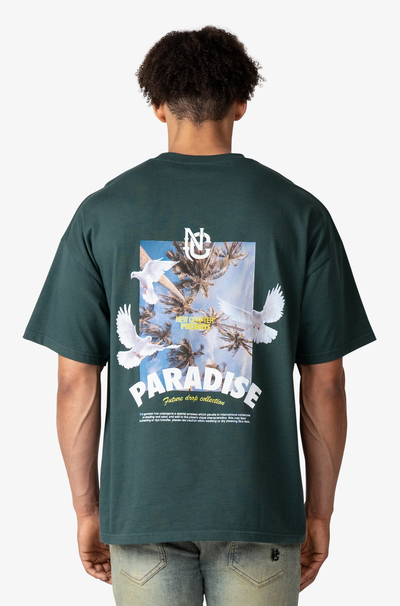 PARADISE WILD GREEN T-SHIRT