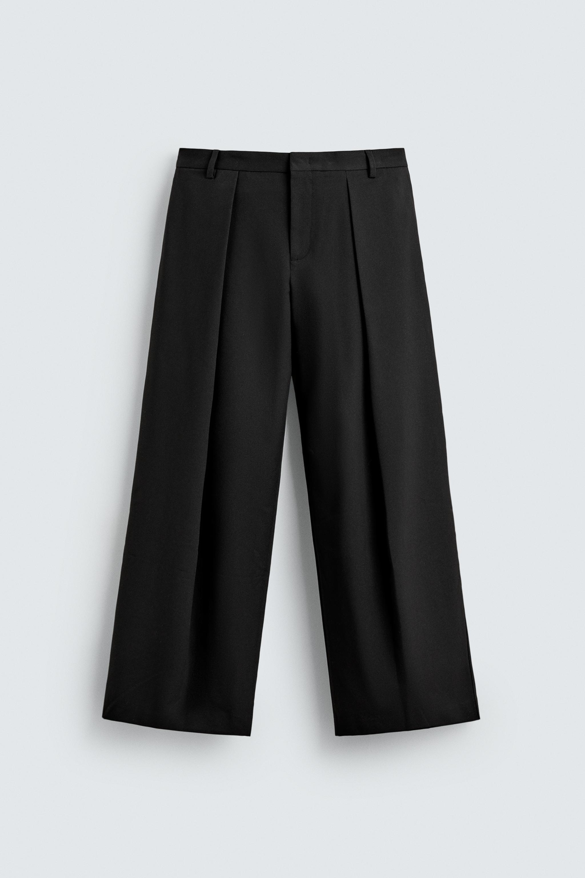 The socrates pants wide black