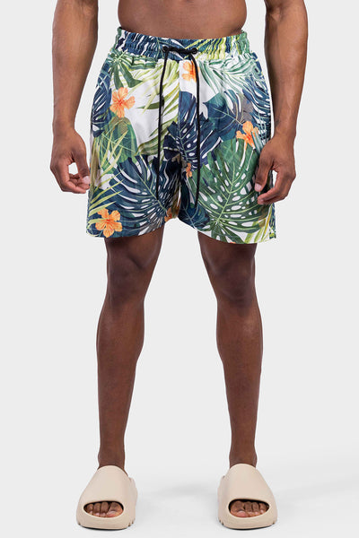 SWIMSHORTS FLORAL PALM