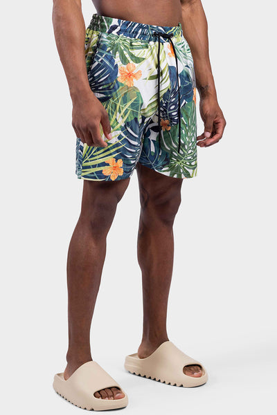 SWIMSHORTS FLORAL PALM