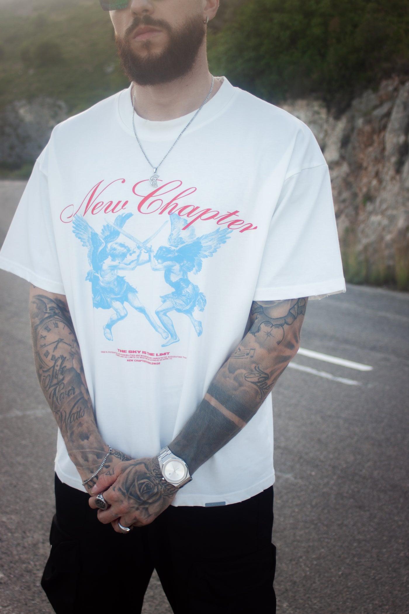 Angelic Ascent Tee White