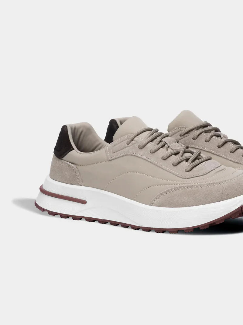 virelli core sneakers taupe