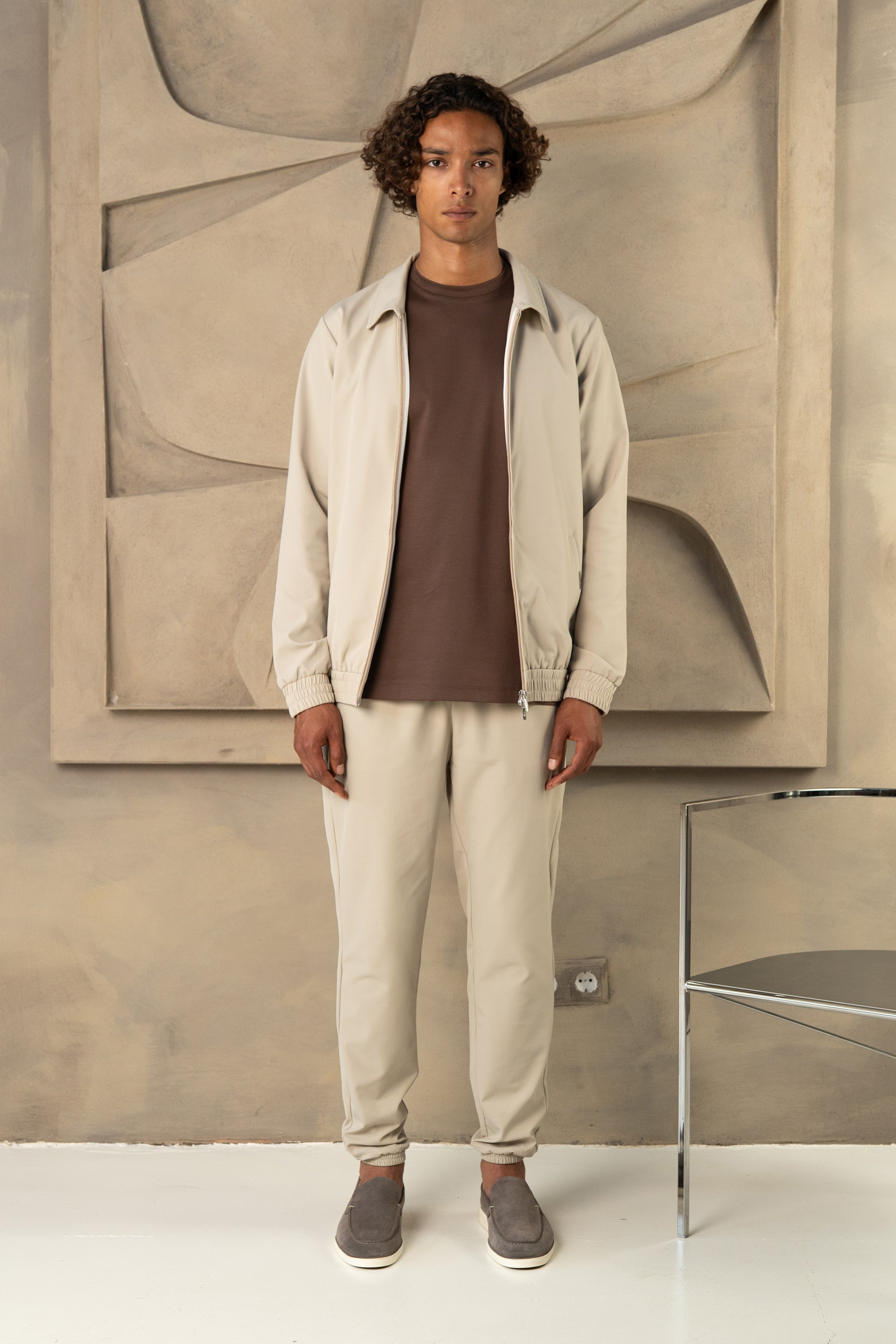 MILANO JACKET MID TAUPE