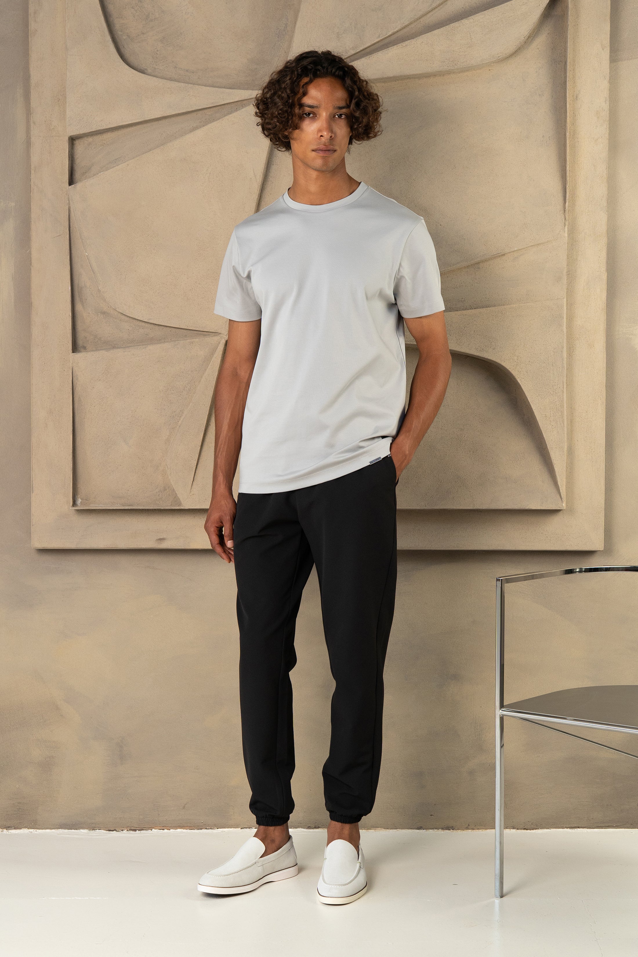 CAPRI LUXE T-SHIRT GREY