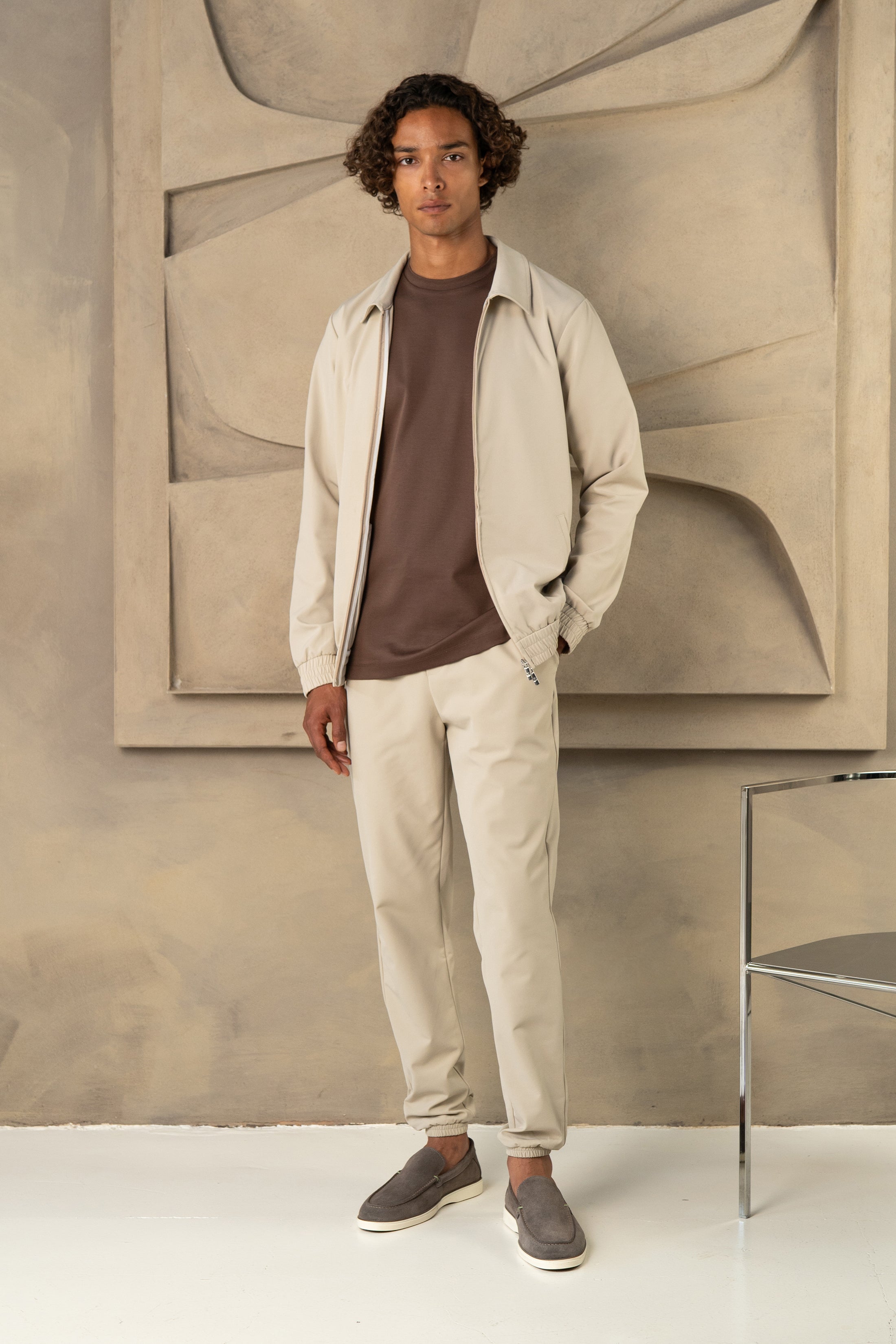 MILANO JACKET MID TAUPE