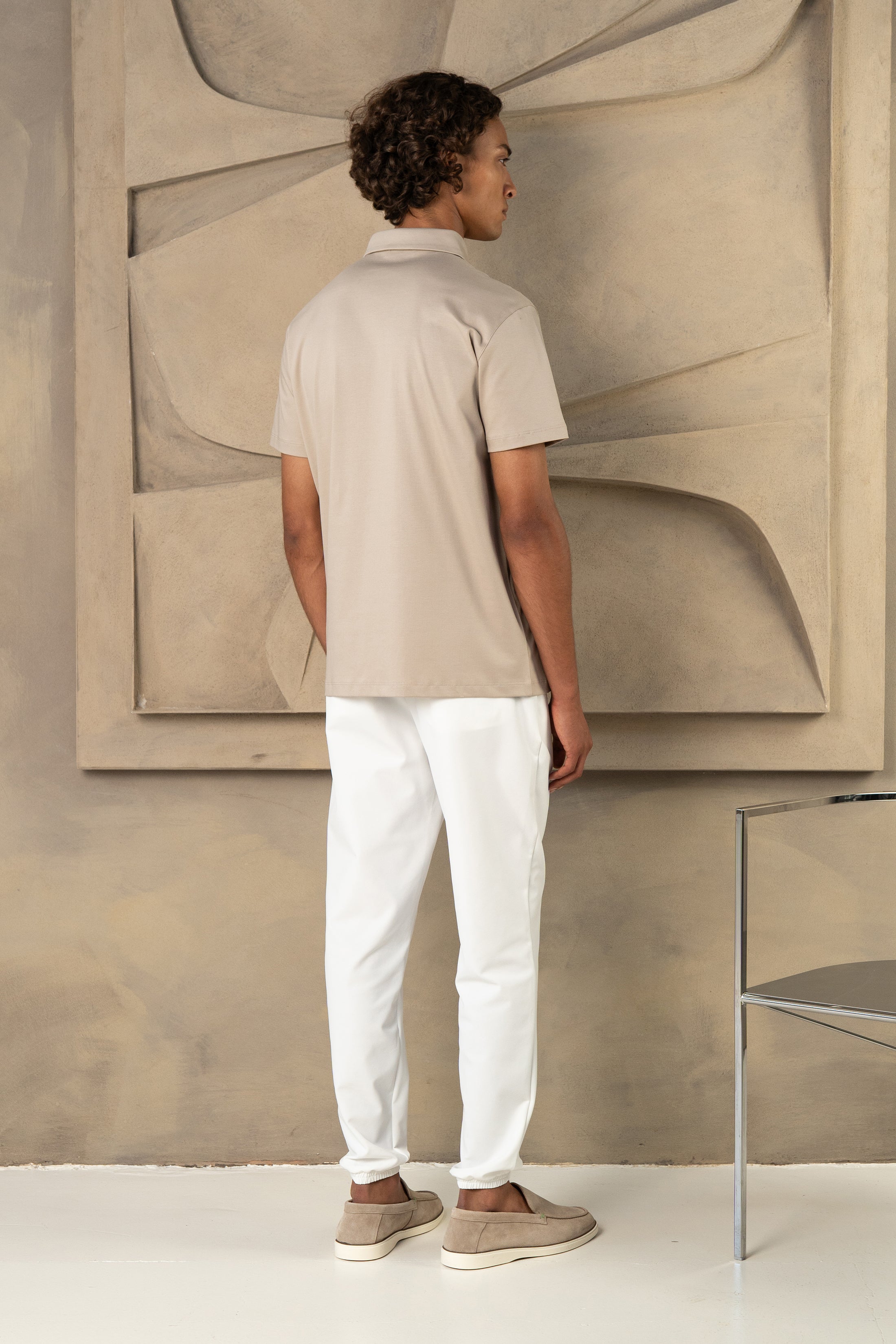 CAPRI LUXE POLO MID TAUPE