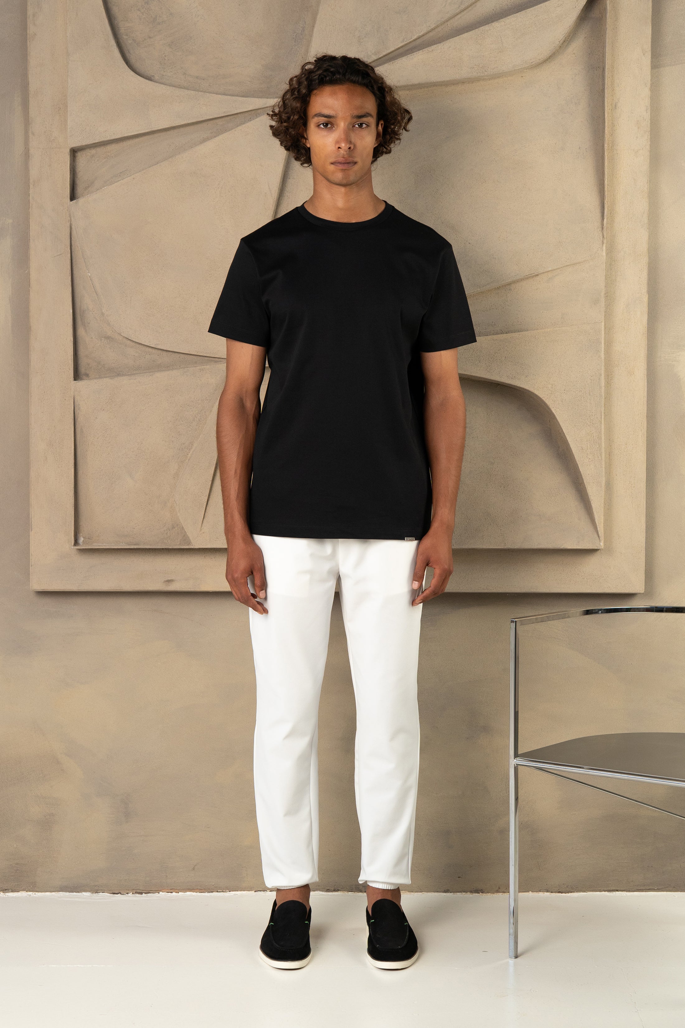 CAPRI LUXE T-SHIRT ZWART