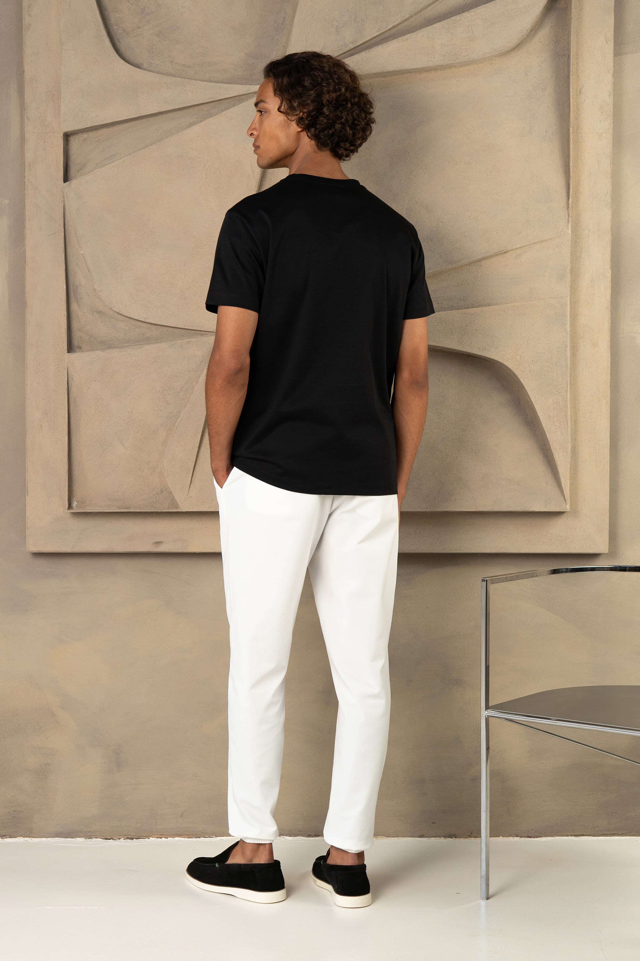 CAPRI LUXE T-SHIRT ZWART
