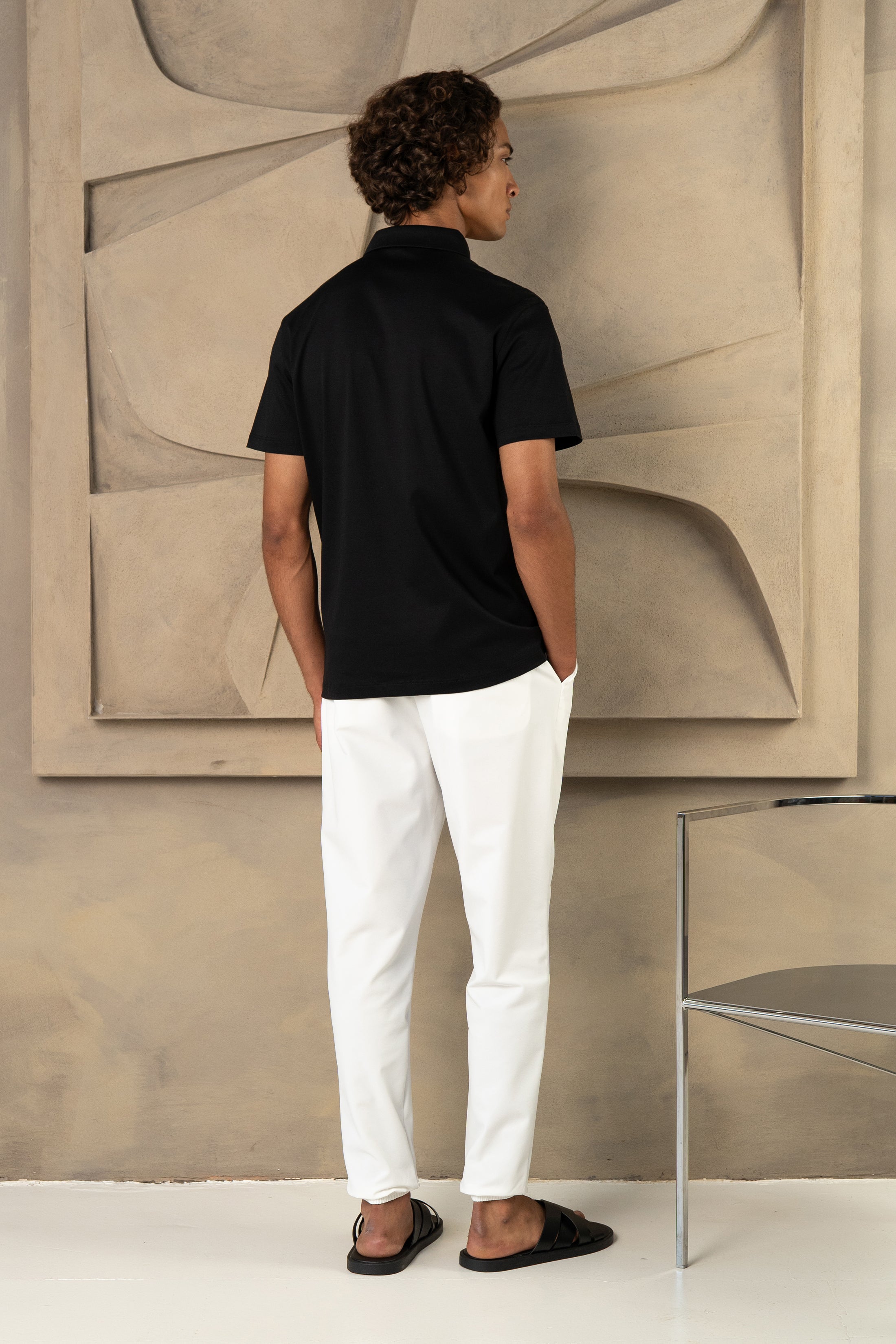 CAPRI LUXE POLO ZWART