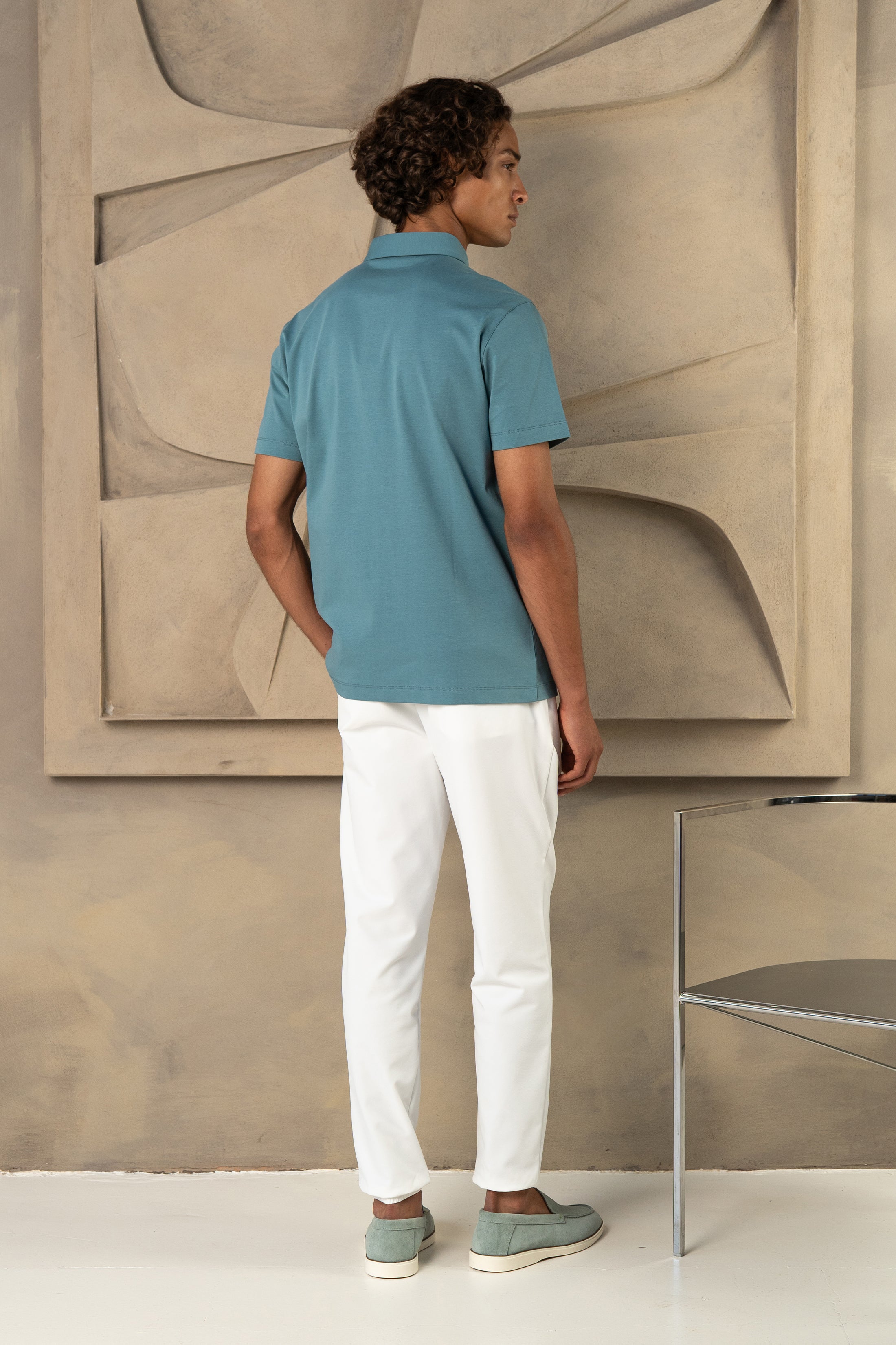 CAPRI LUXE POLO OCEAN MIST