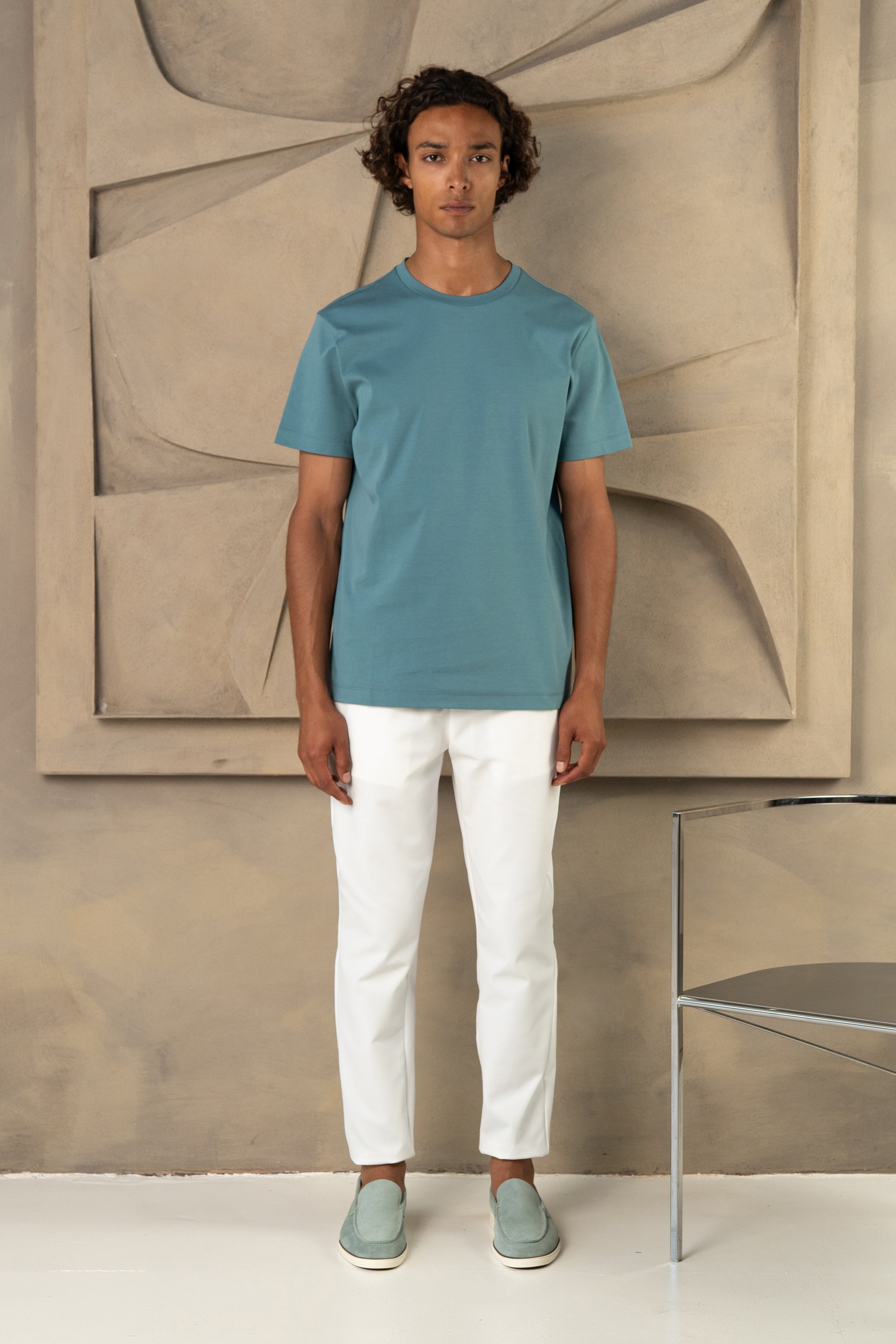 CAPRI LUXE T-SHIRT OCEAN MIST