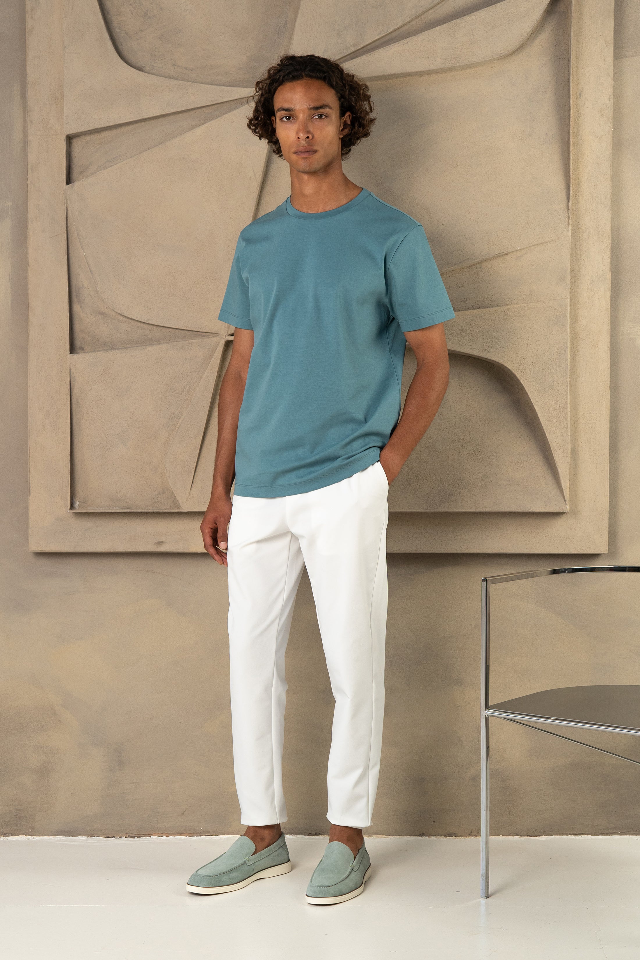 CAPRI LUXE T-SHIRT OCEAN MIST