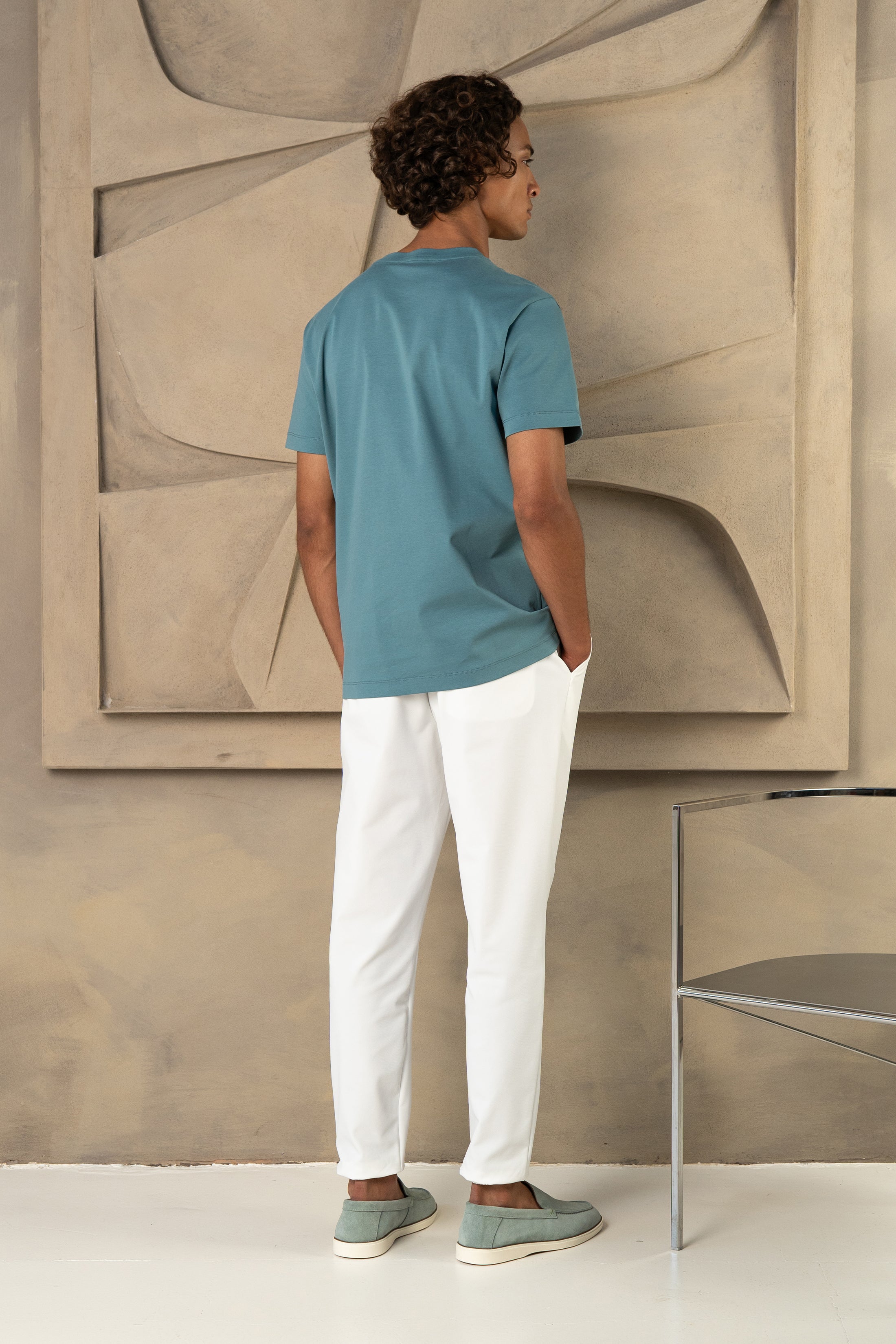 CAPRI LUXE T-SHIRT OCEAN MIST