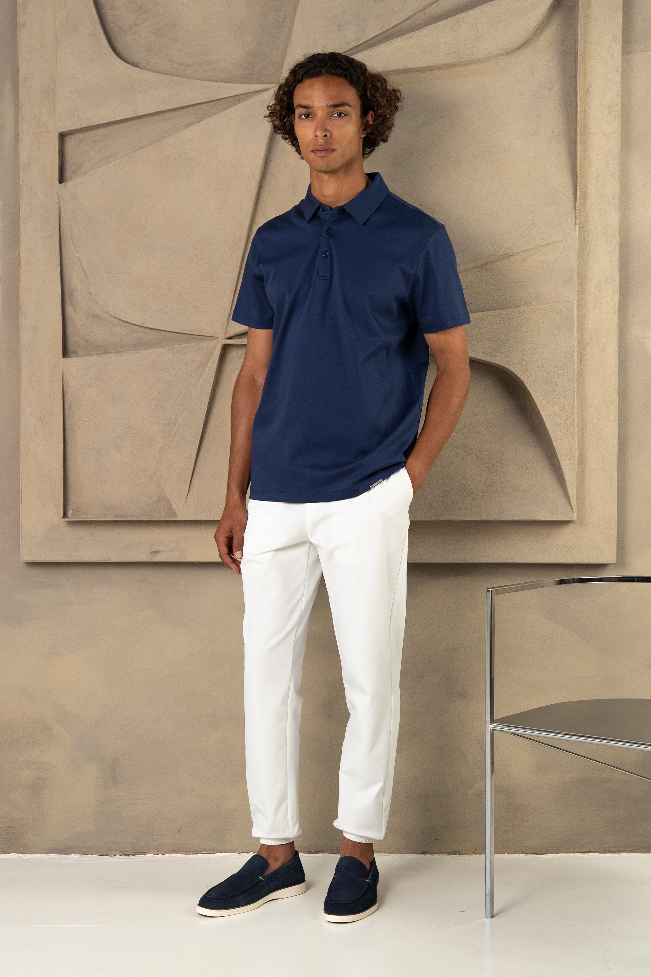 CAPRI LUXE POLO NAVI BLAUW