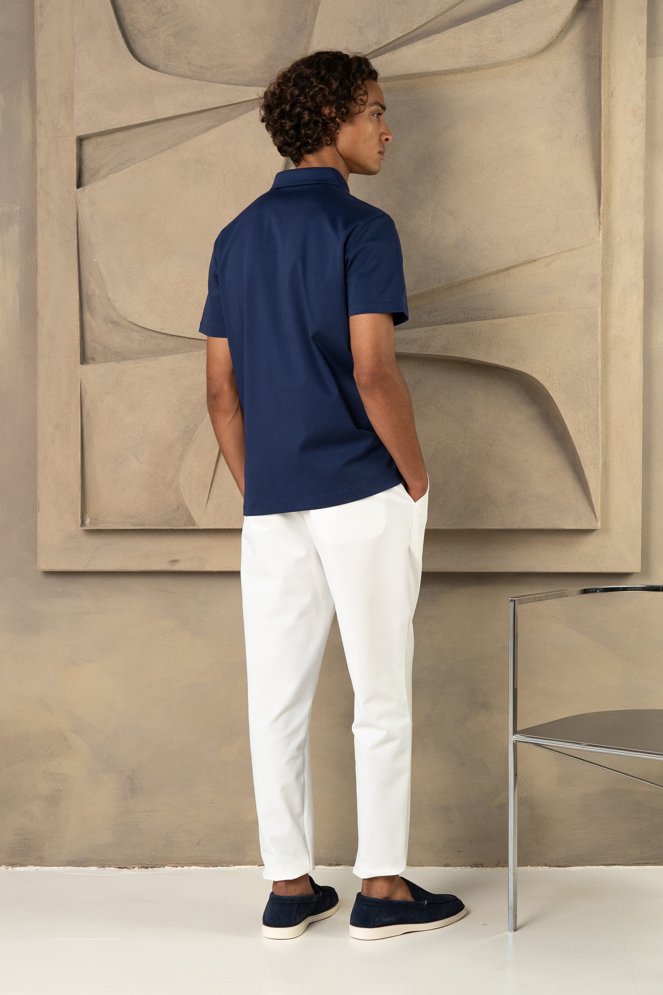 CAPRI LUXE POLO NAVI BLAUW