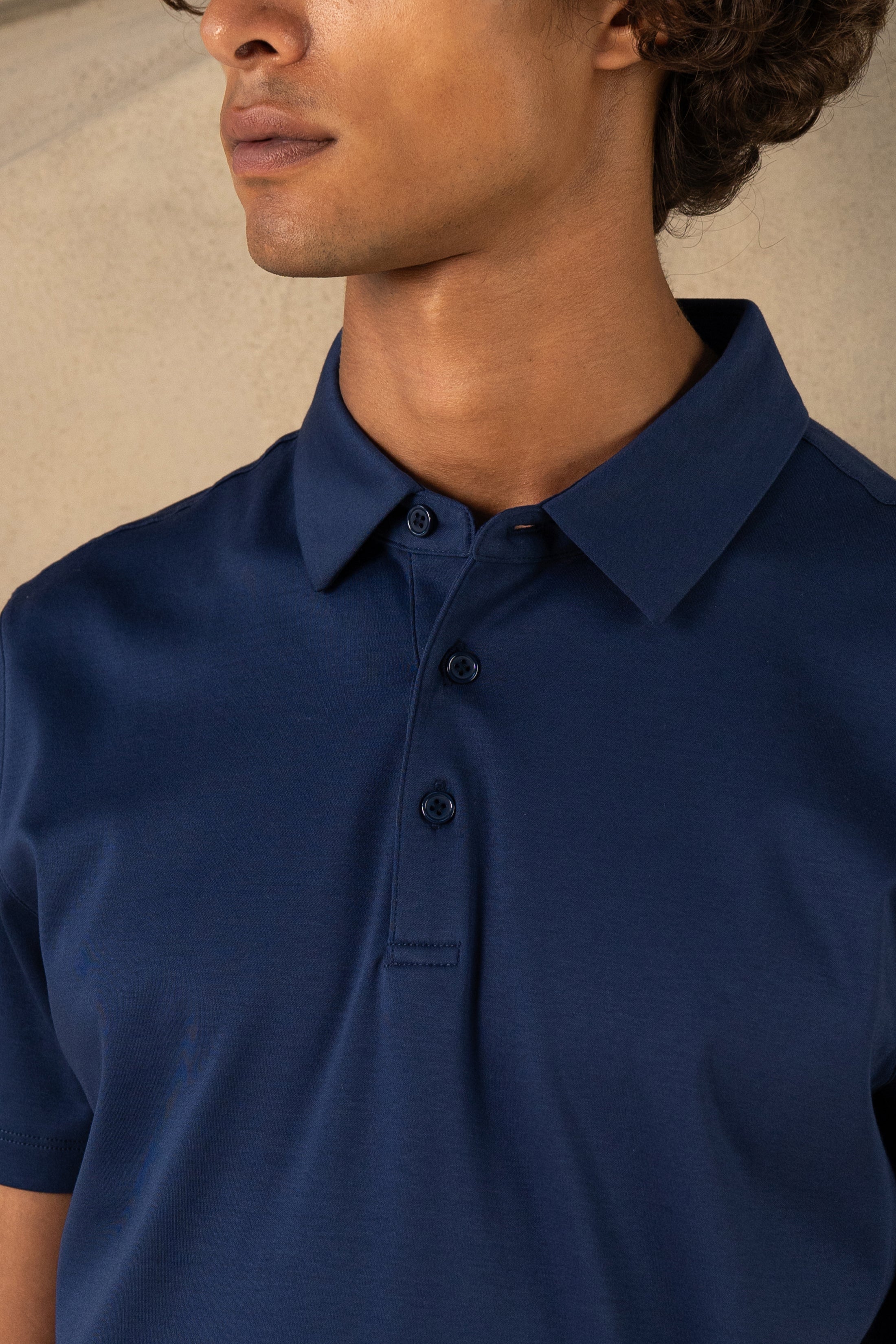 CAPRI LUXE POLO NAVI BLAUW