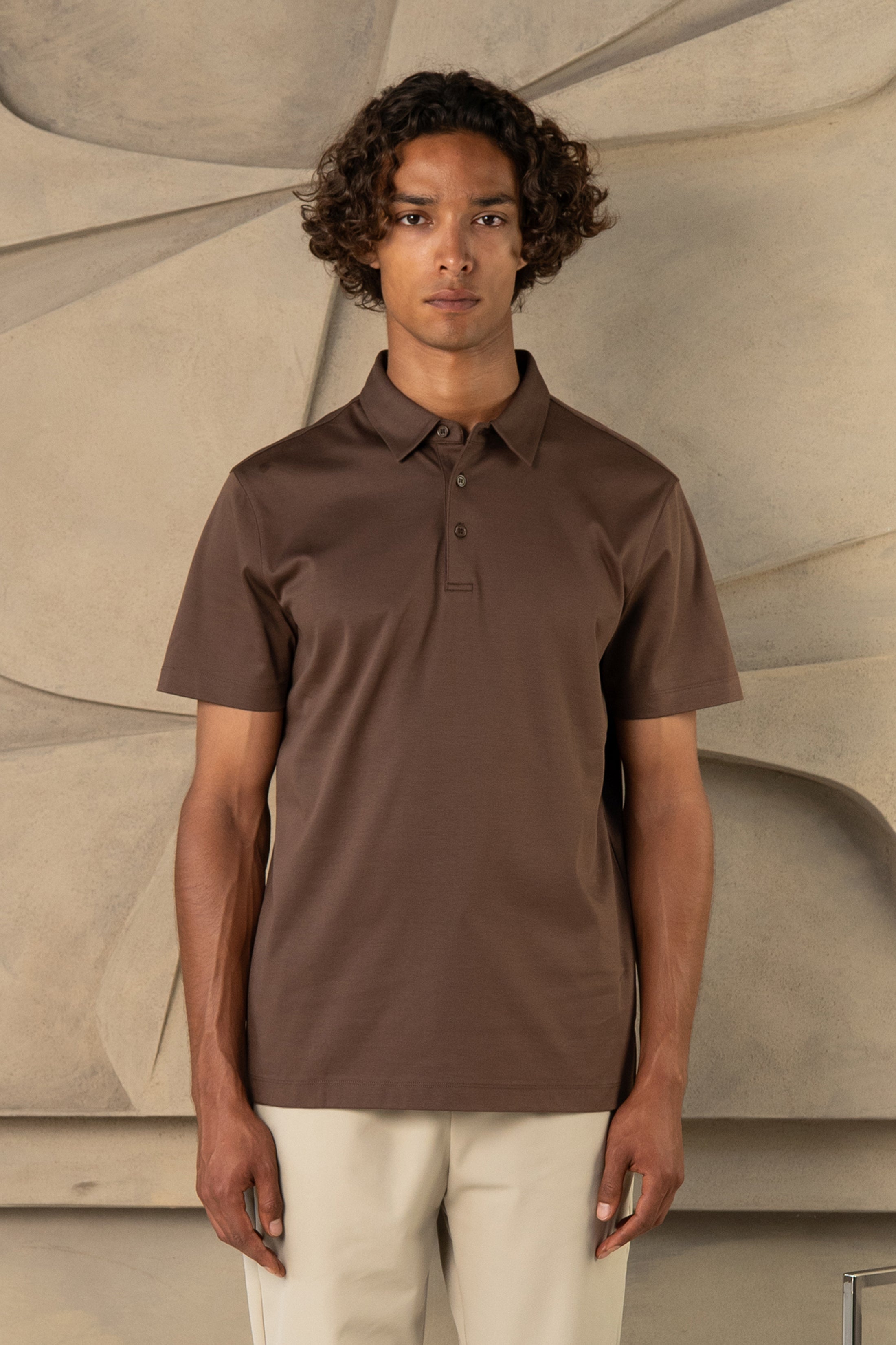 CAPRI LUXE POLO MOCHA BRUIN
