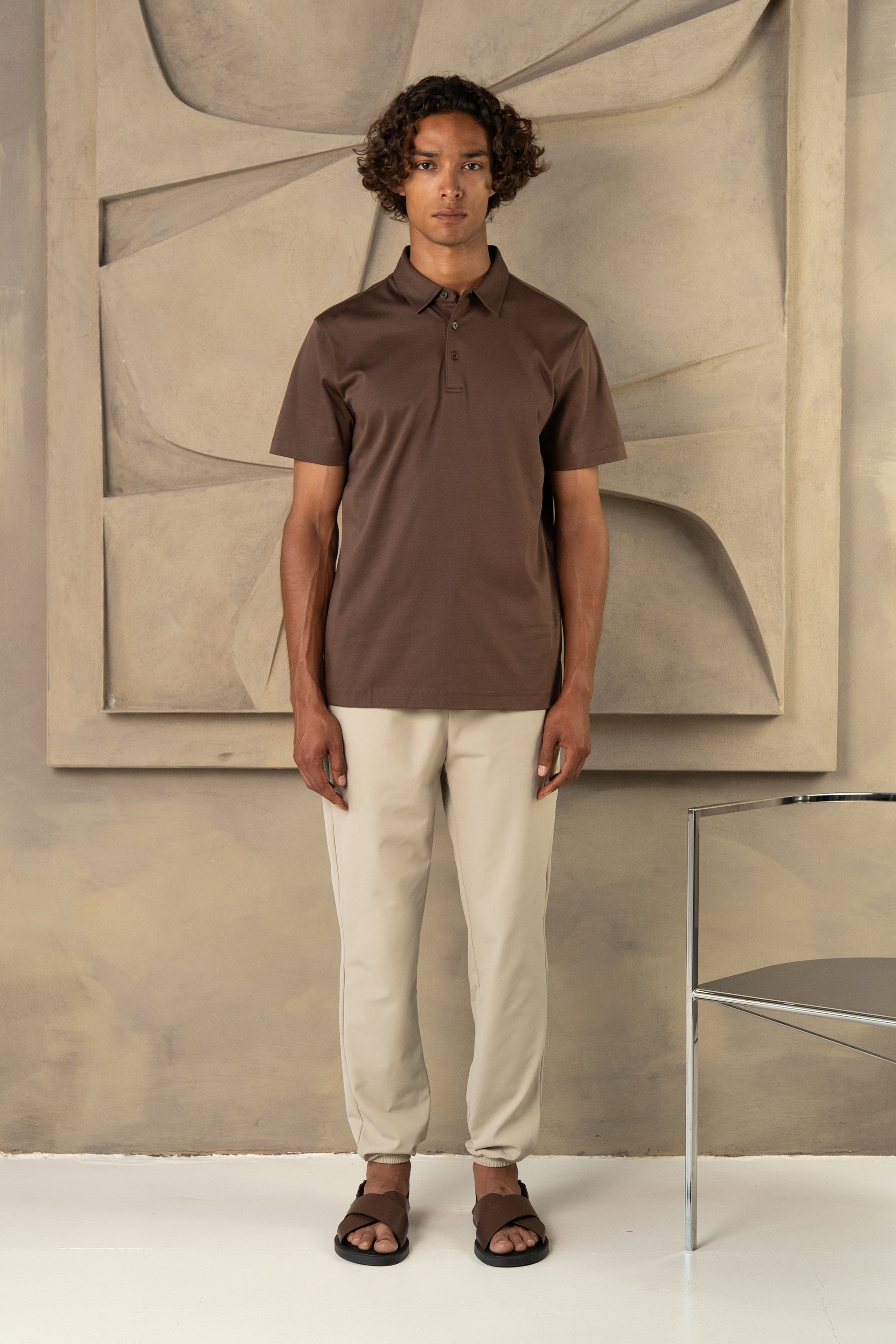 CAPRI LUXE POLO MOCHA BRUIN