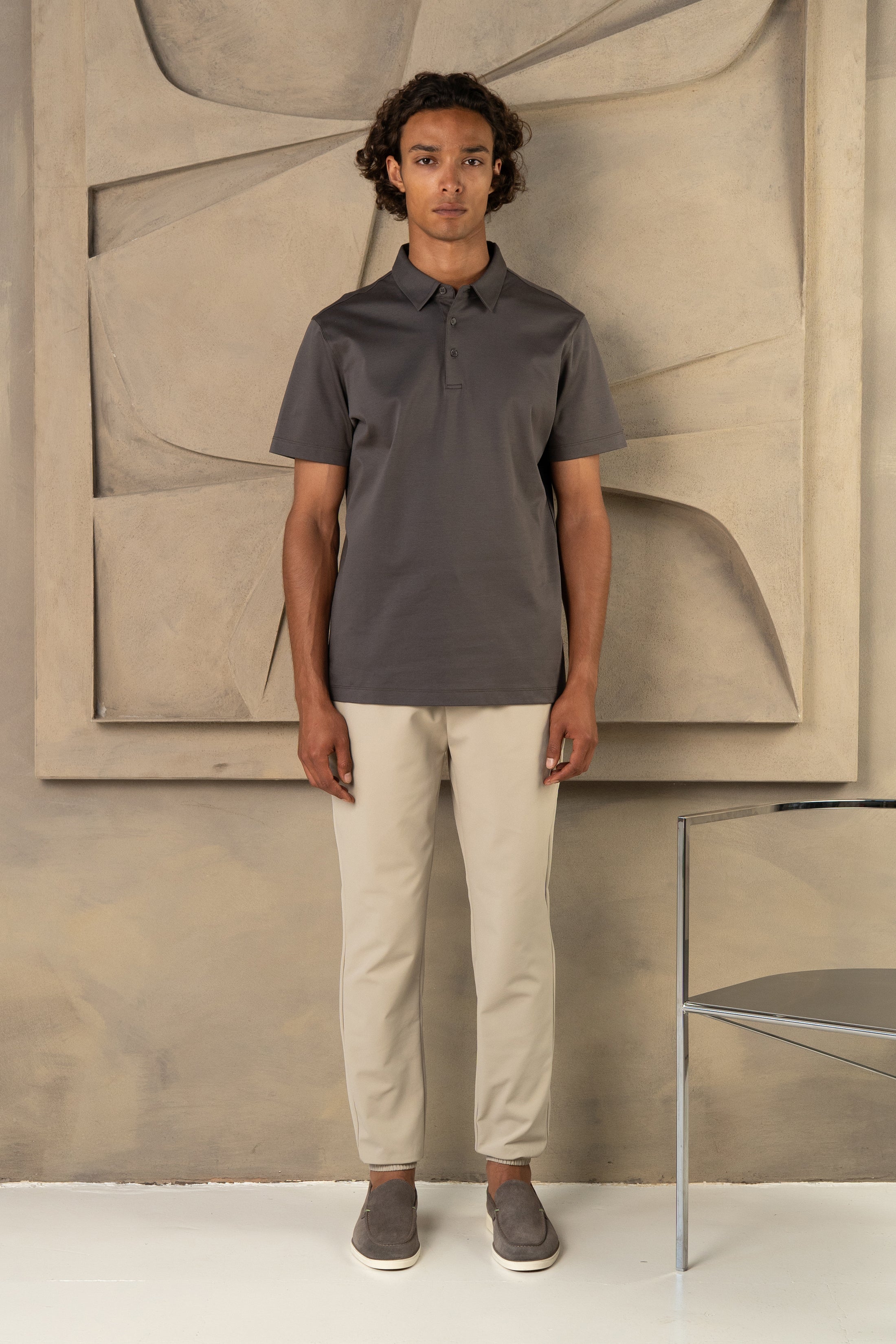 CAPRI LUXE POLO WOESTIJN TAUPE