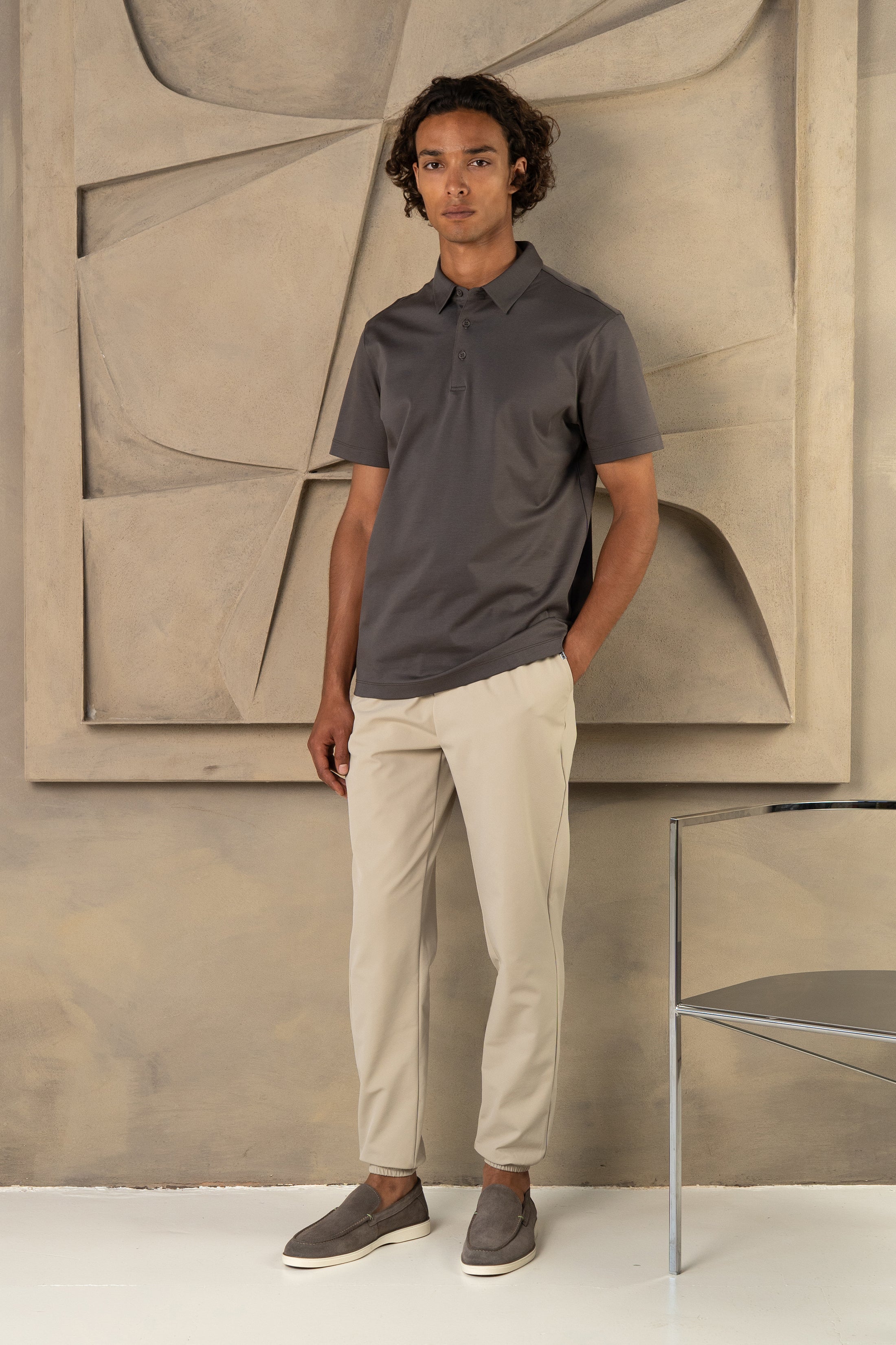 CAPRI LUXE POLO WOESTIJN TAUPE