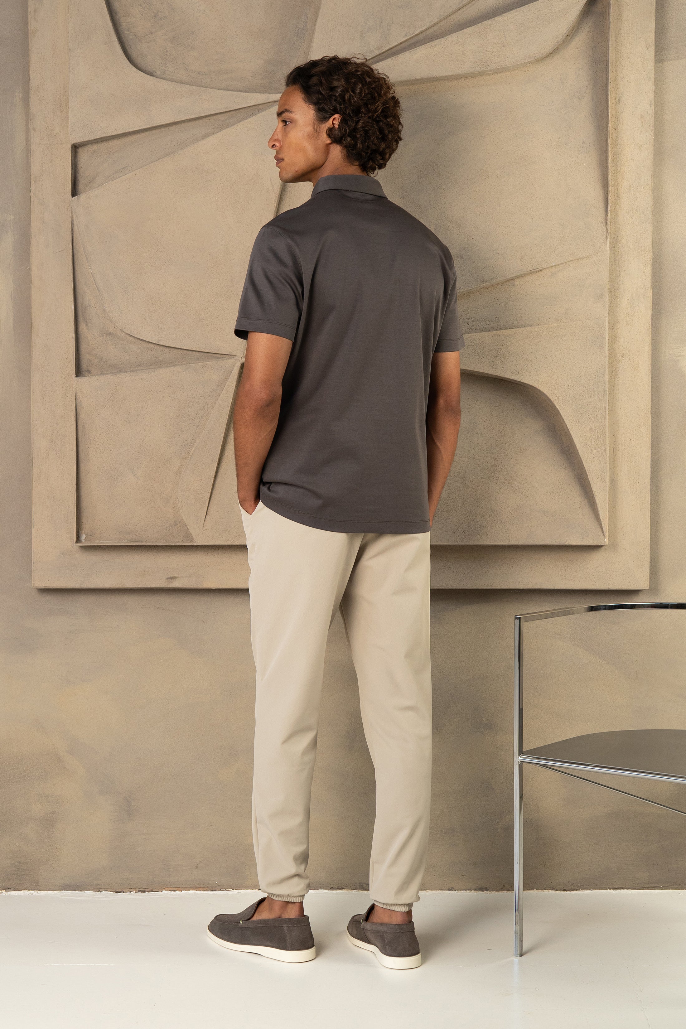 CAPRI LUXE POLO WOESTIJN TAUPE