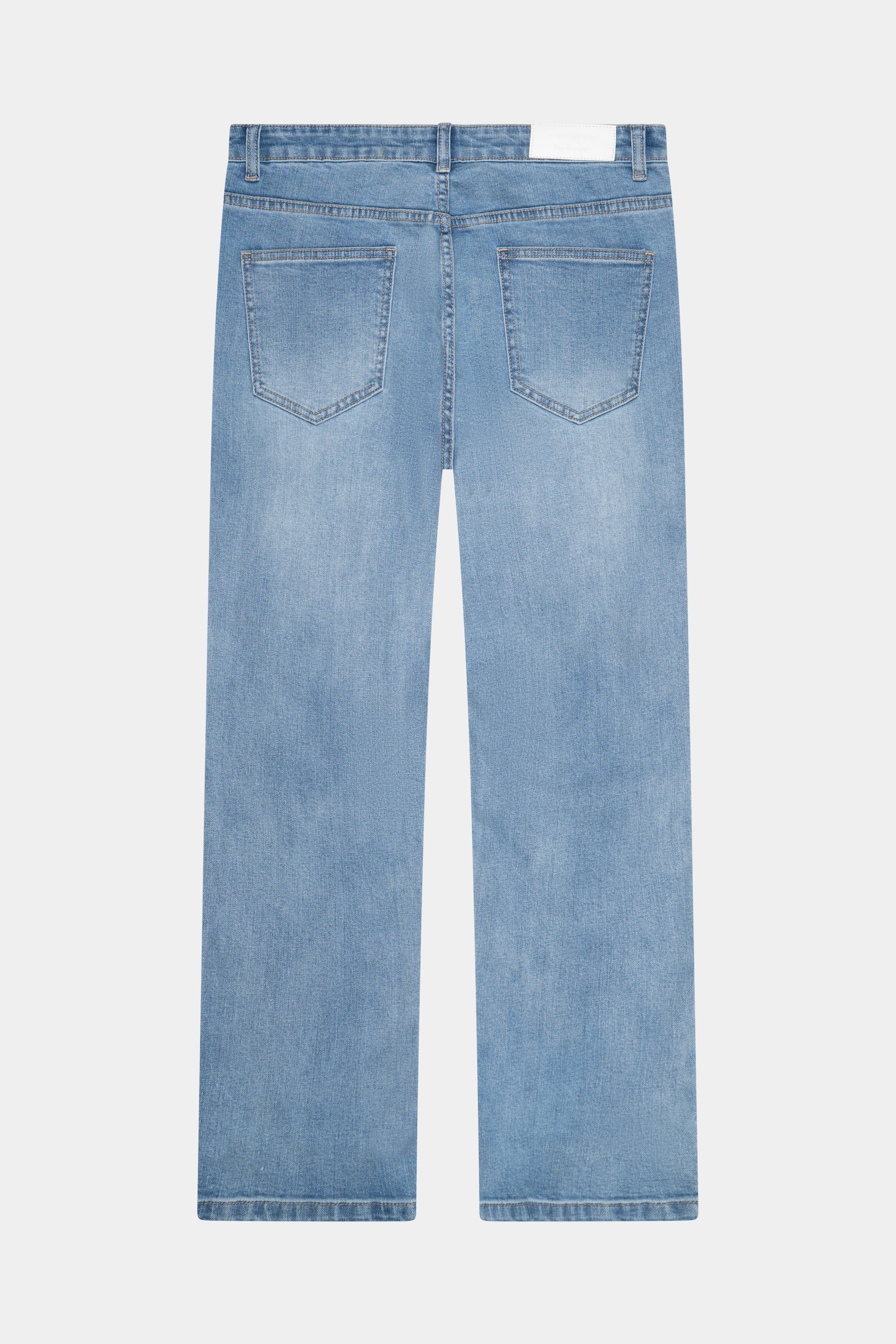 GINO SLIM CROPPED BLAUW