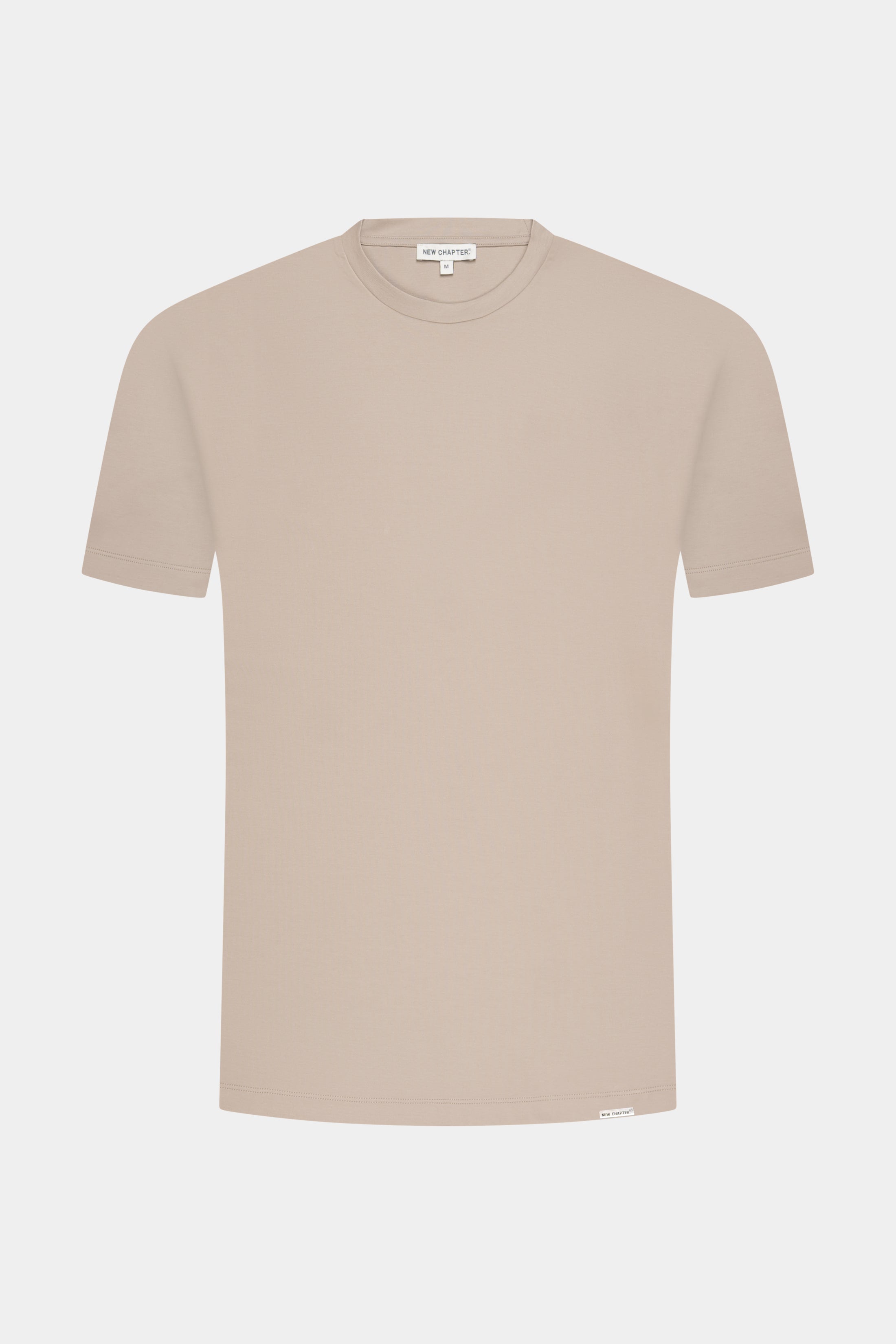 CAPRI LUXE T-SHIRT MIDDEN TAUPE